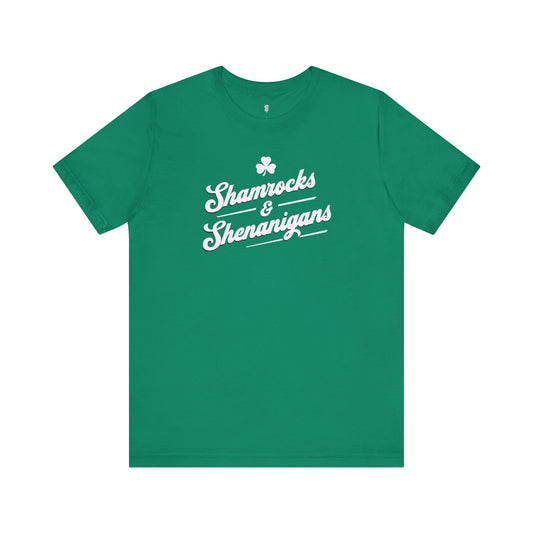 Shamrocks & Shenanigans St. Patrick's Day T-Shirt