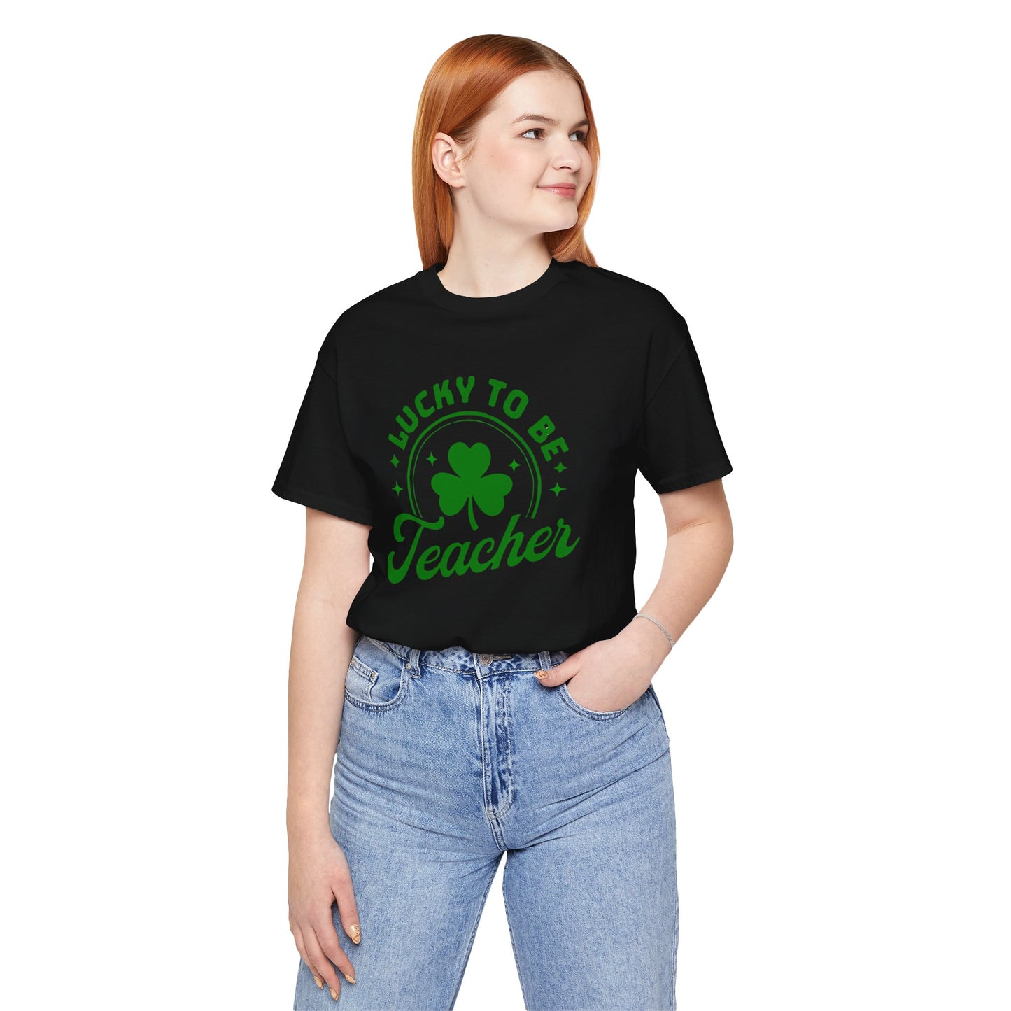 Lucy To Be A Teacher St. Patrick's Day Shamrock T-Shirt