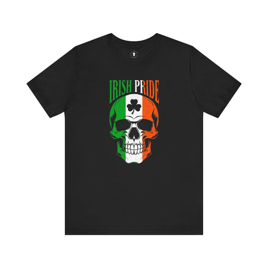 Irish Pride Skull St. Patrick's Day T-Shirt