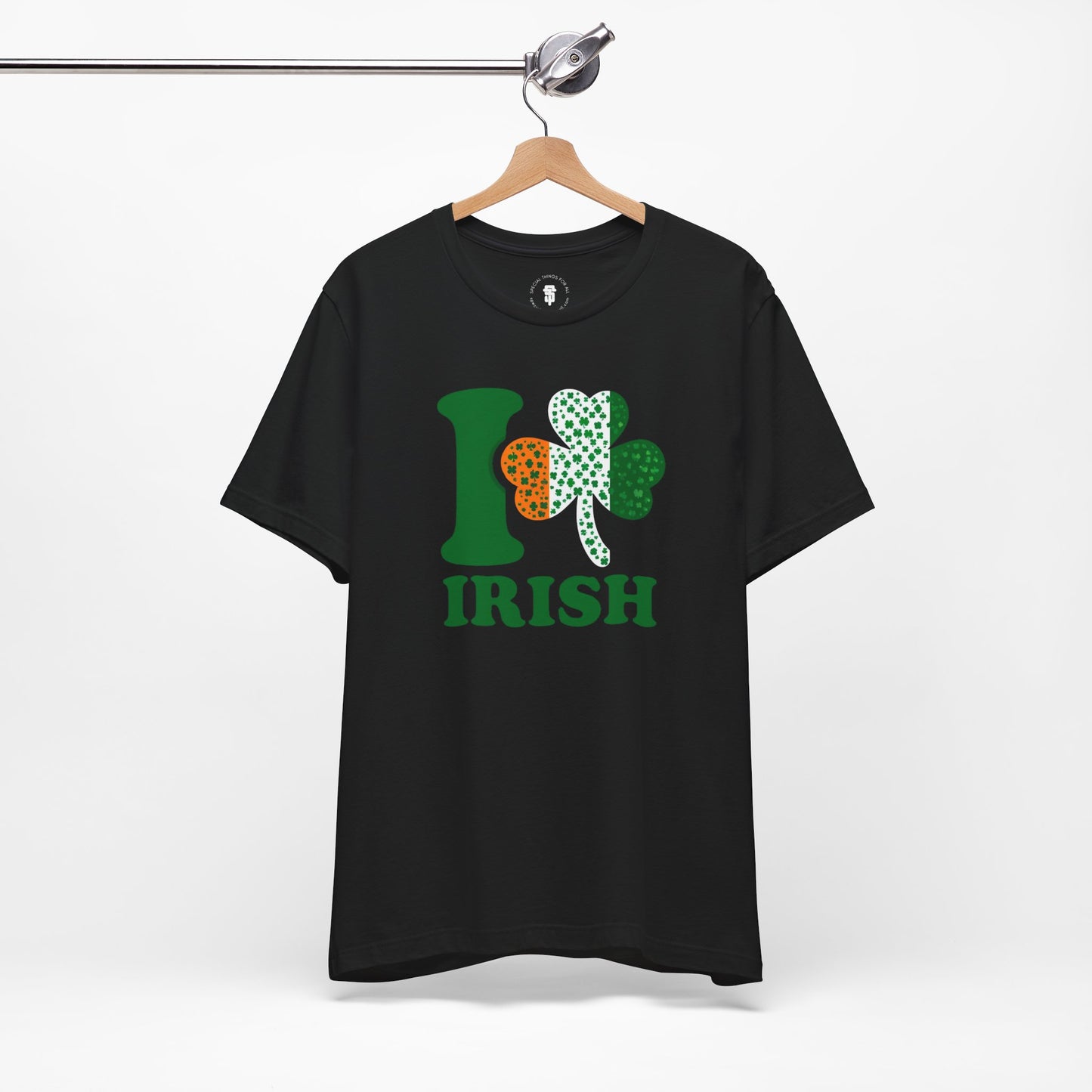 I Love Irish Shamrock St. Patrick's Day Irish Pride T-Shirt