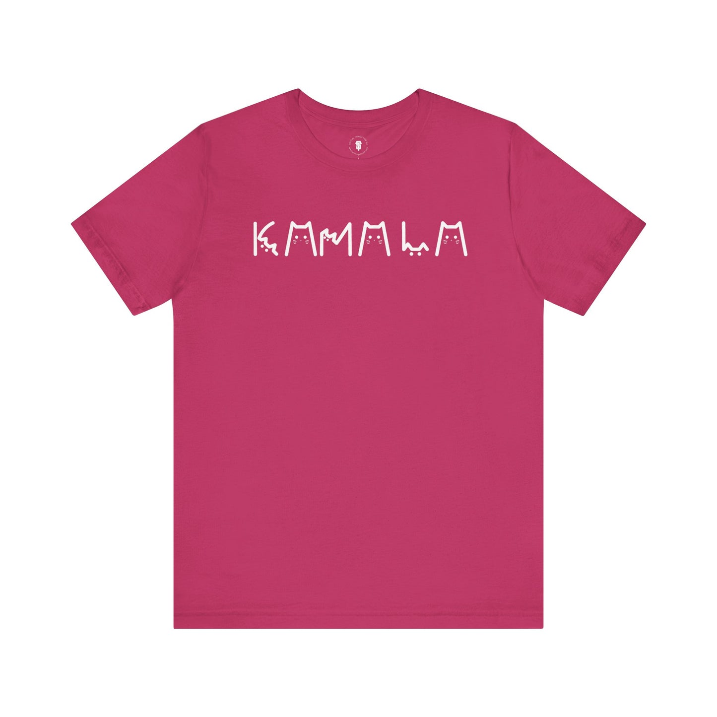 Kamala Harris Cat Text TShirt