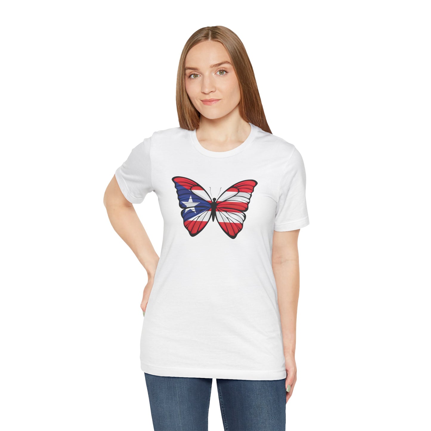 Puerto Rico Butterfly Boricua T-shirt