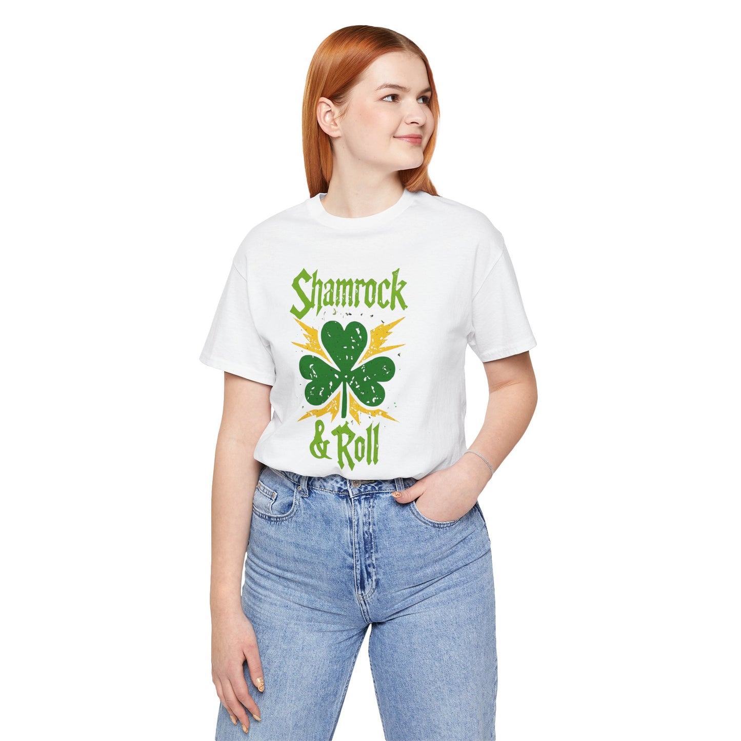 Shamrock and Roll St. Patrick's Day Rock & Roll T-Shirt