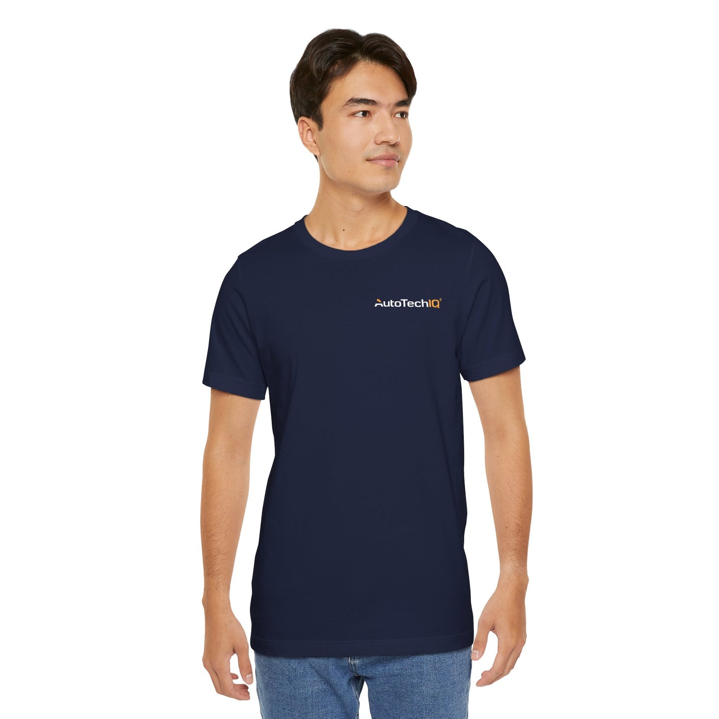 Custom Short Sleeve Tee - AutoTechIQ & DVI Process Experts - Perfect Gift for Tech Enthusiasts, Team Building, Casual Wear, Events, Branding
