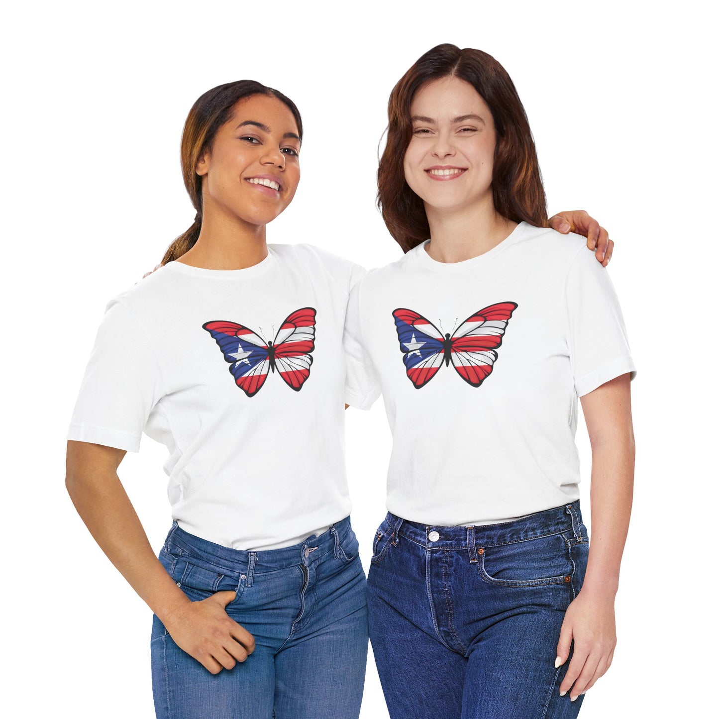 Puerto Rico Butterfly Boricua T-shirt