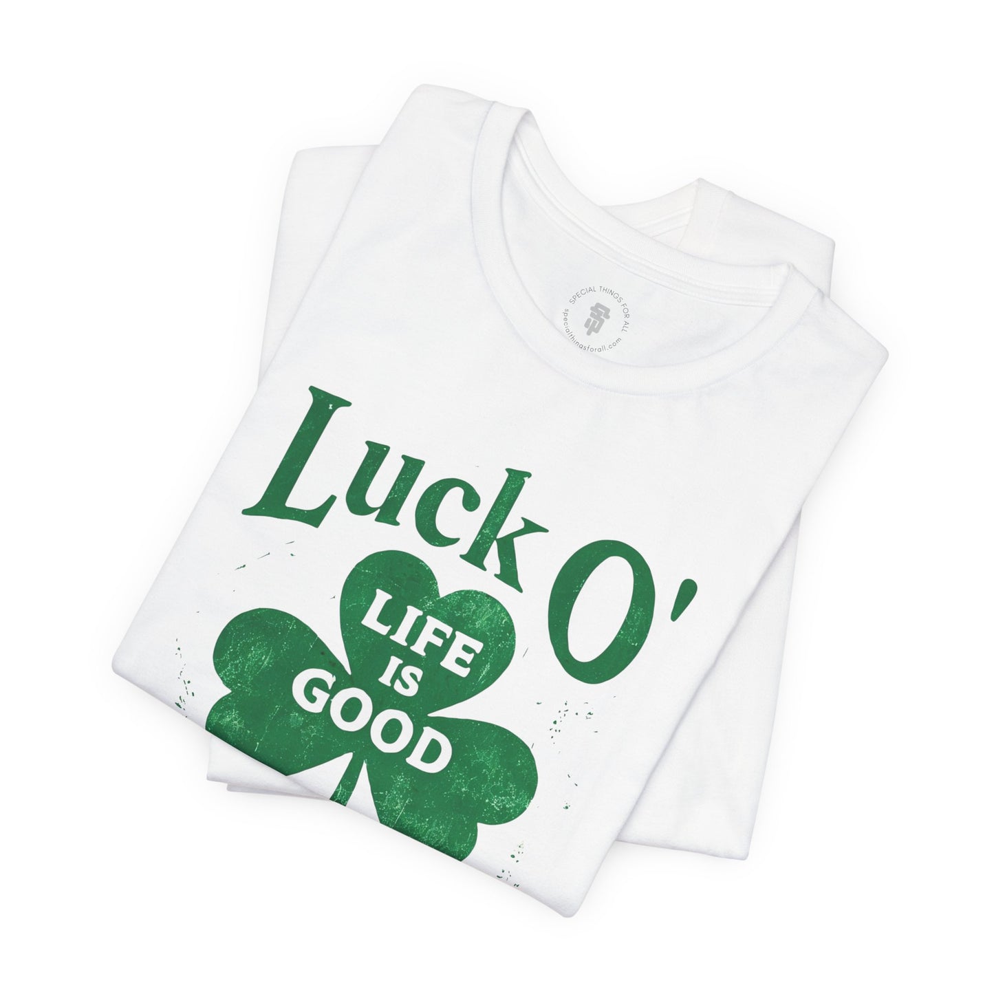 Luck O' The Irish Shamrock St. Patrick's Day T-Shirt