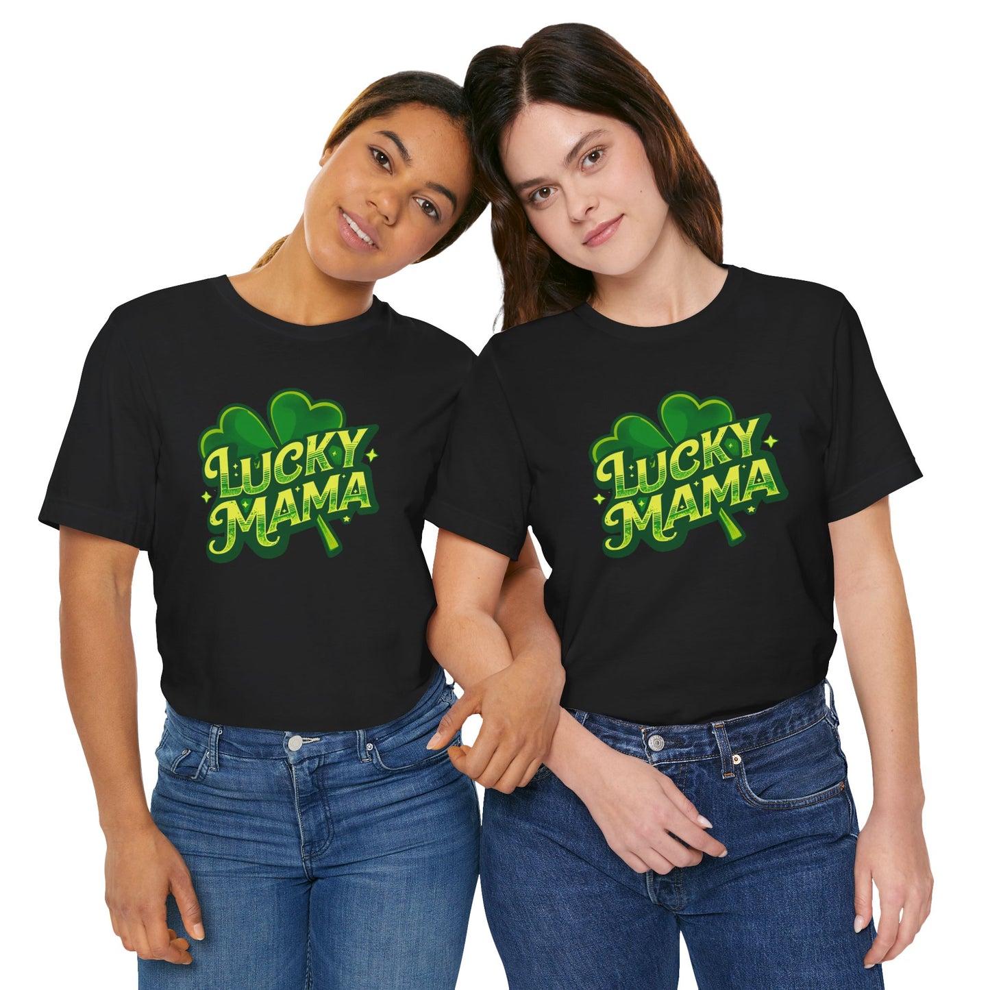 Lucky Mama St. Patrick's Day Shamrock T-Shirt