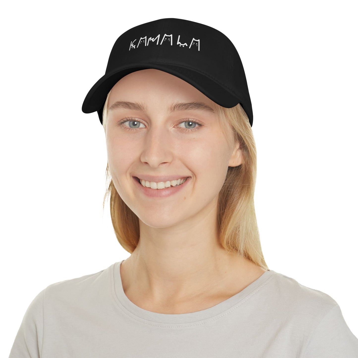 Kamala Harris Cat Distressed Hat