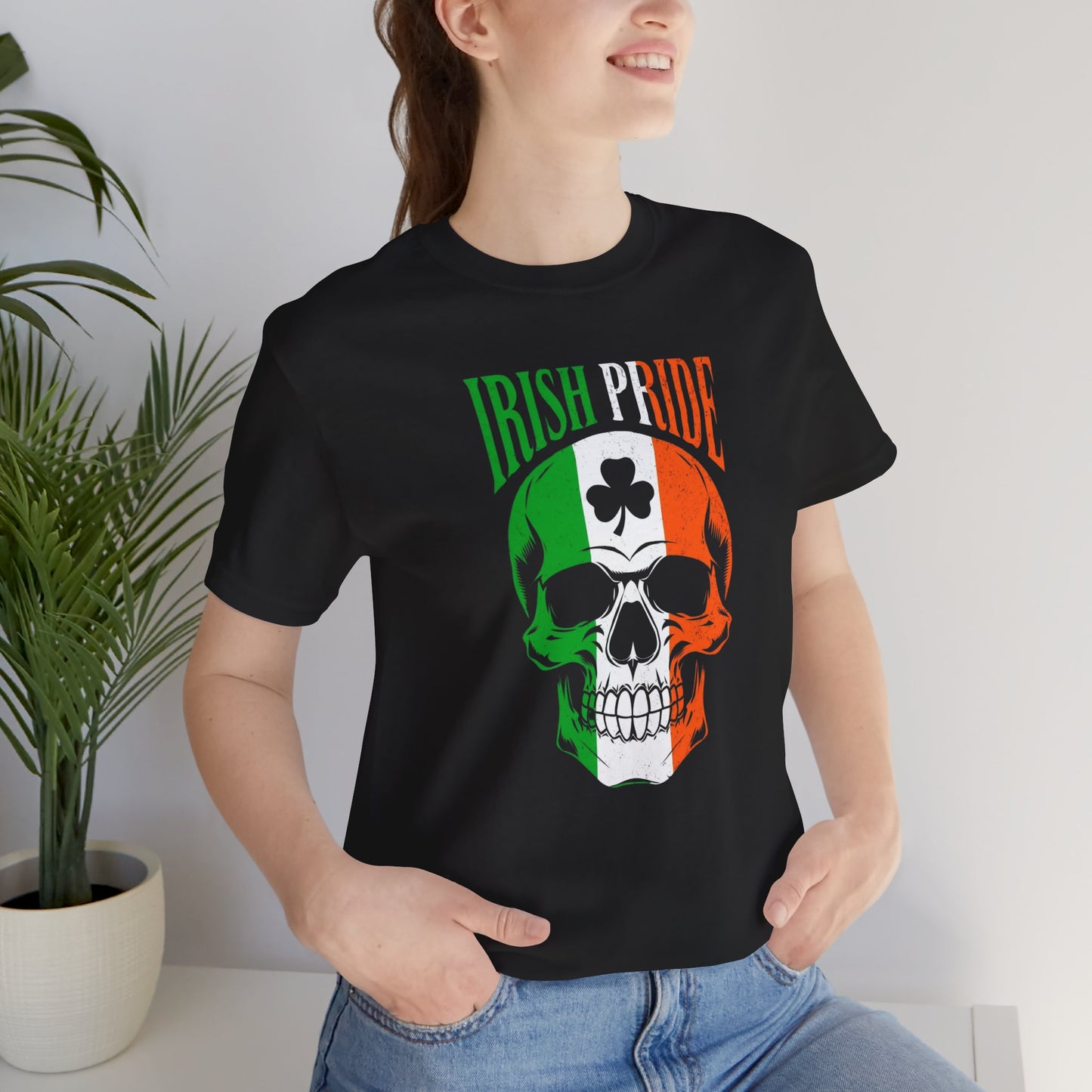 Irish Pride Skull St. Patrick's Day T-Shirt