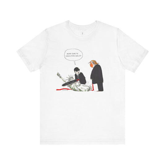 Anti-Donald Trump Elon Musk Political Humor T-Shirt