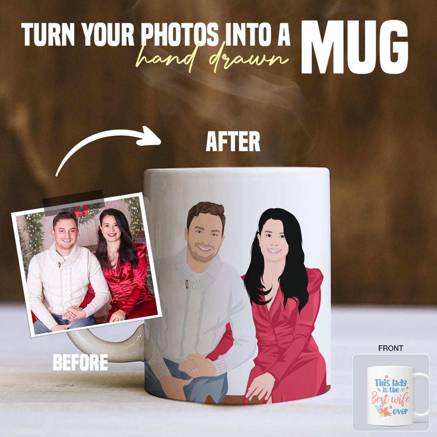 Best Wife Ever Mug Personalized