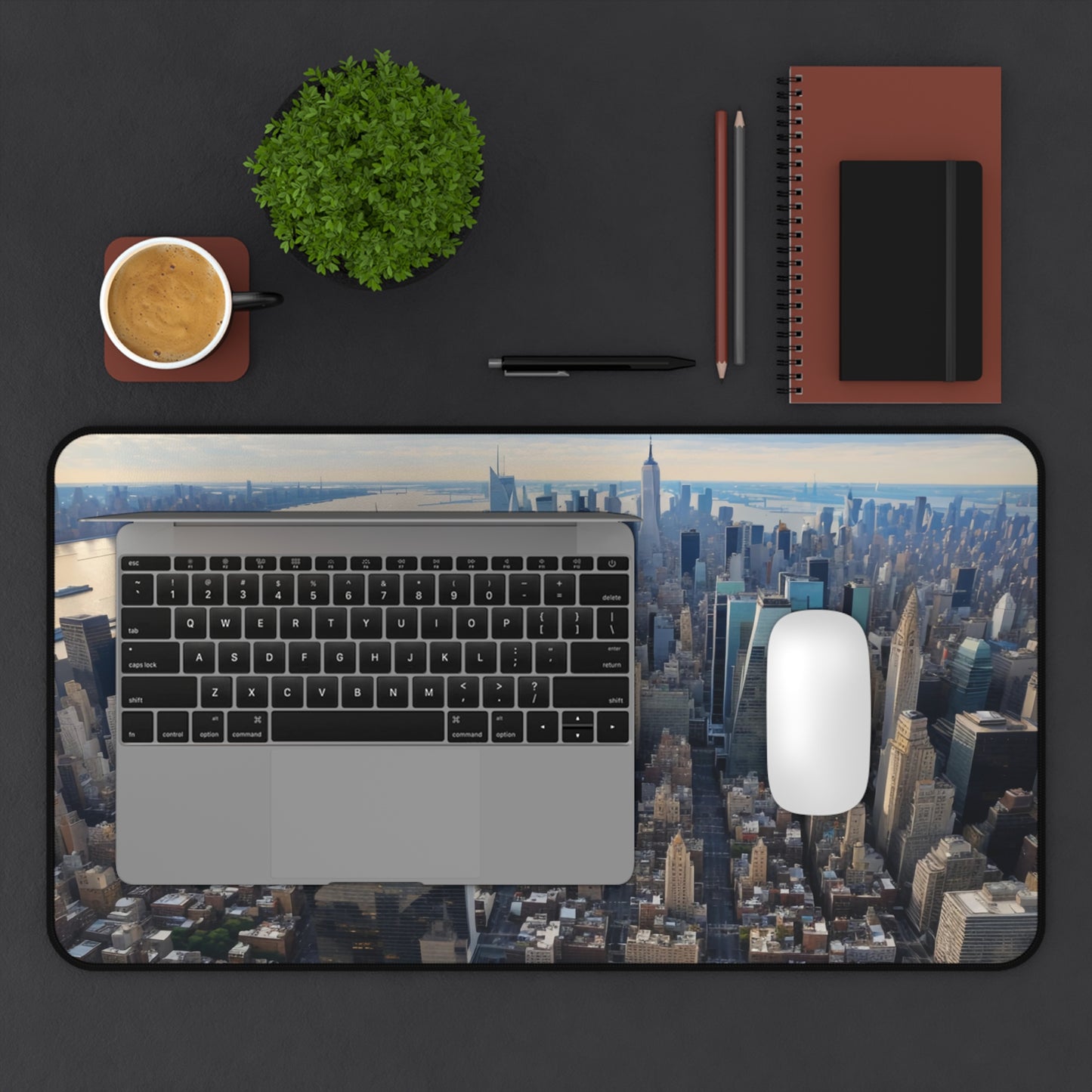New York City Desk Mat Mouse Pad - Downtown NYC