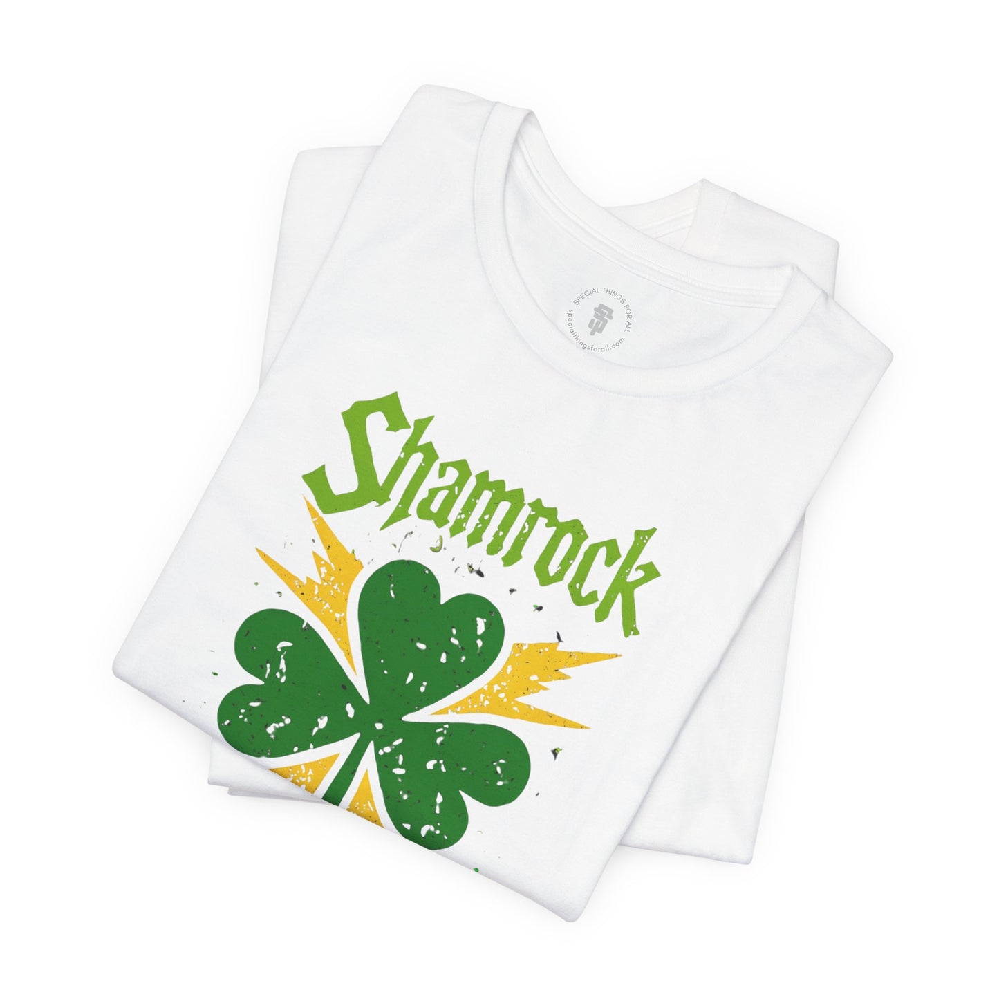 Shamrock and Roll St. Patrick's Day Rock & Roll T-Shirt