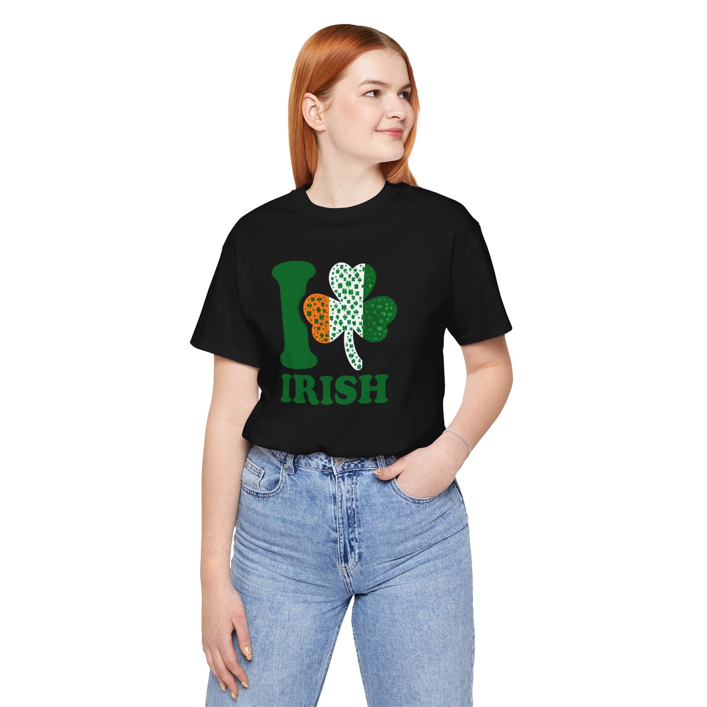 I Love Irish Shamrock St. Patrick's Day Irish Pride T-Shirt