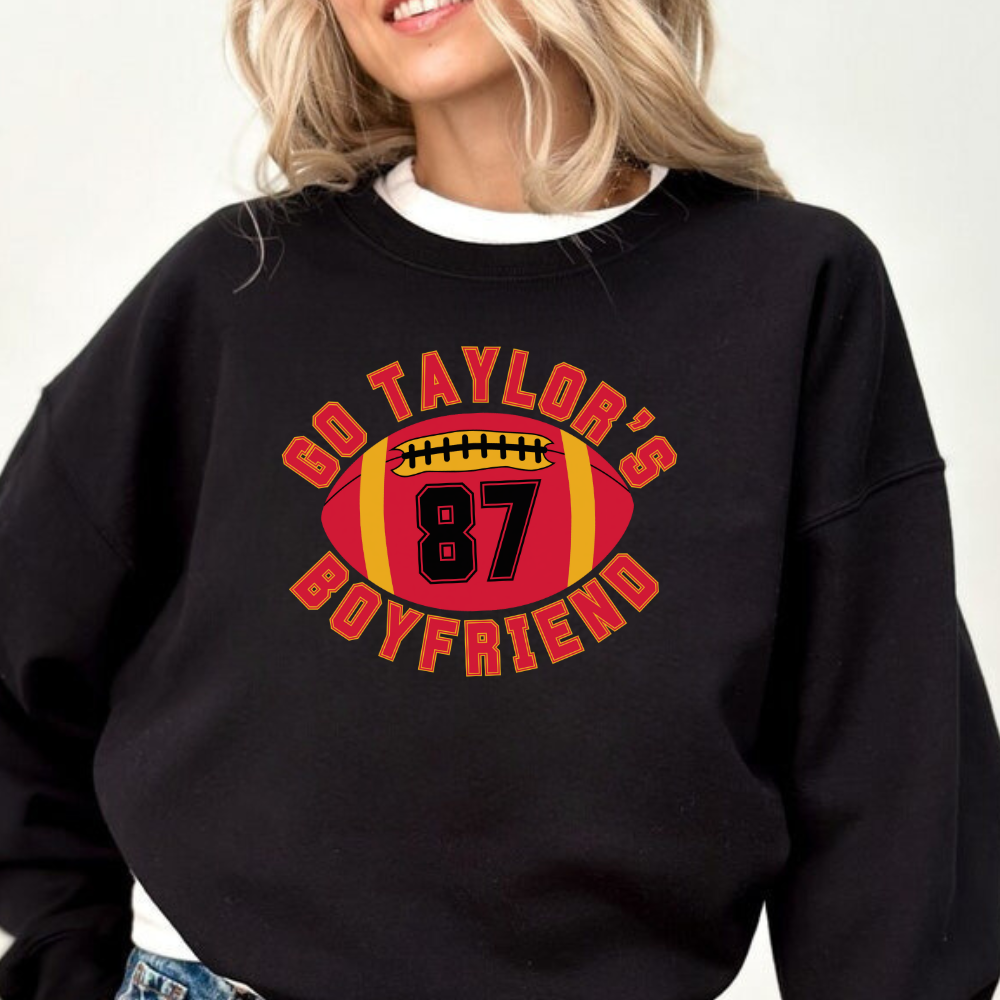 Go Taylor's Boyfriend! In My Travis Era Tour Sweatshirt