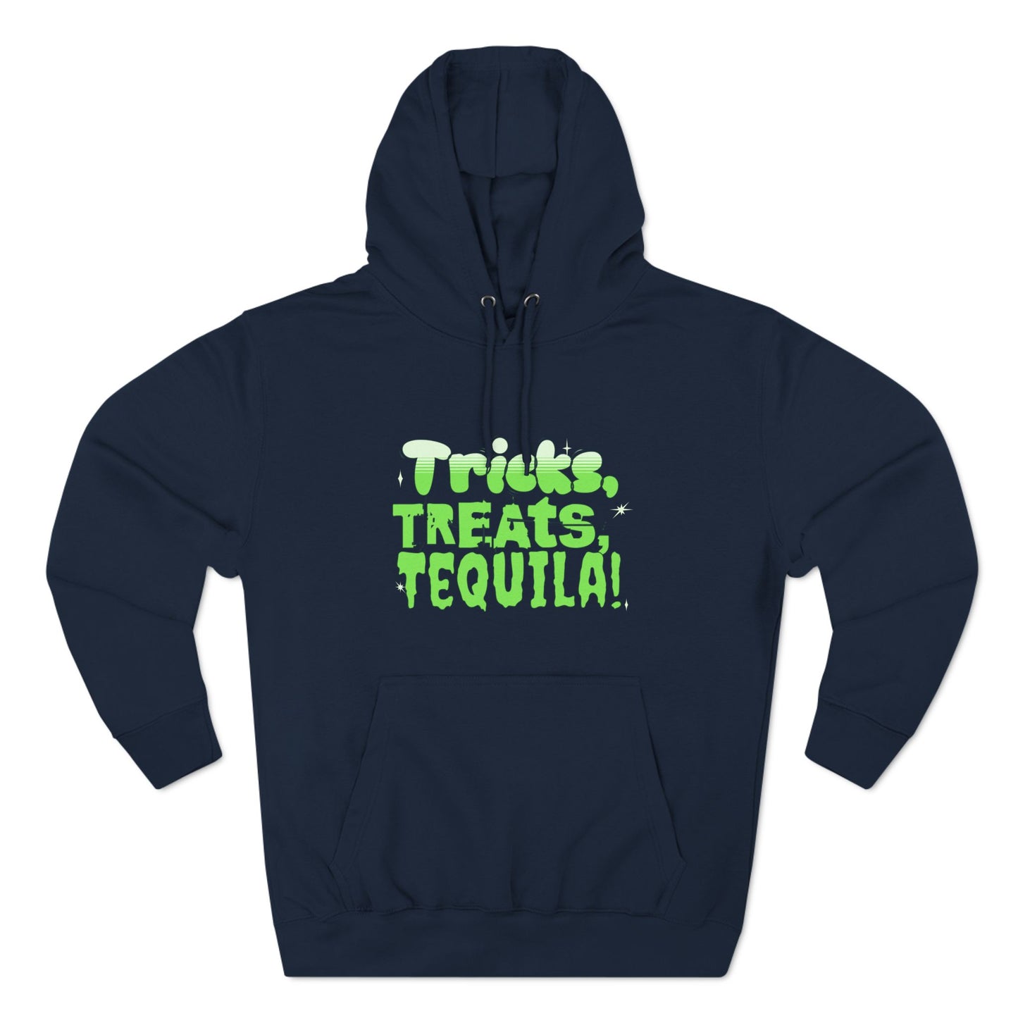 Tricks Treats Tequila Halloween Hoodie