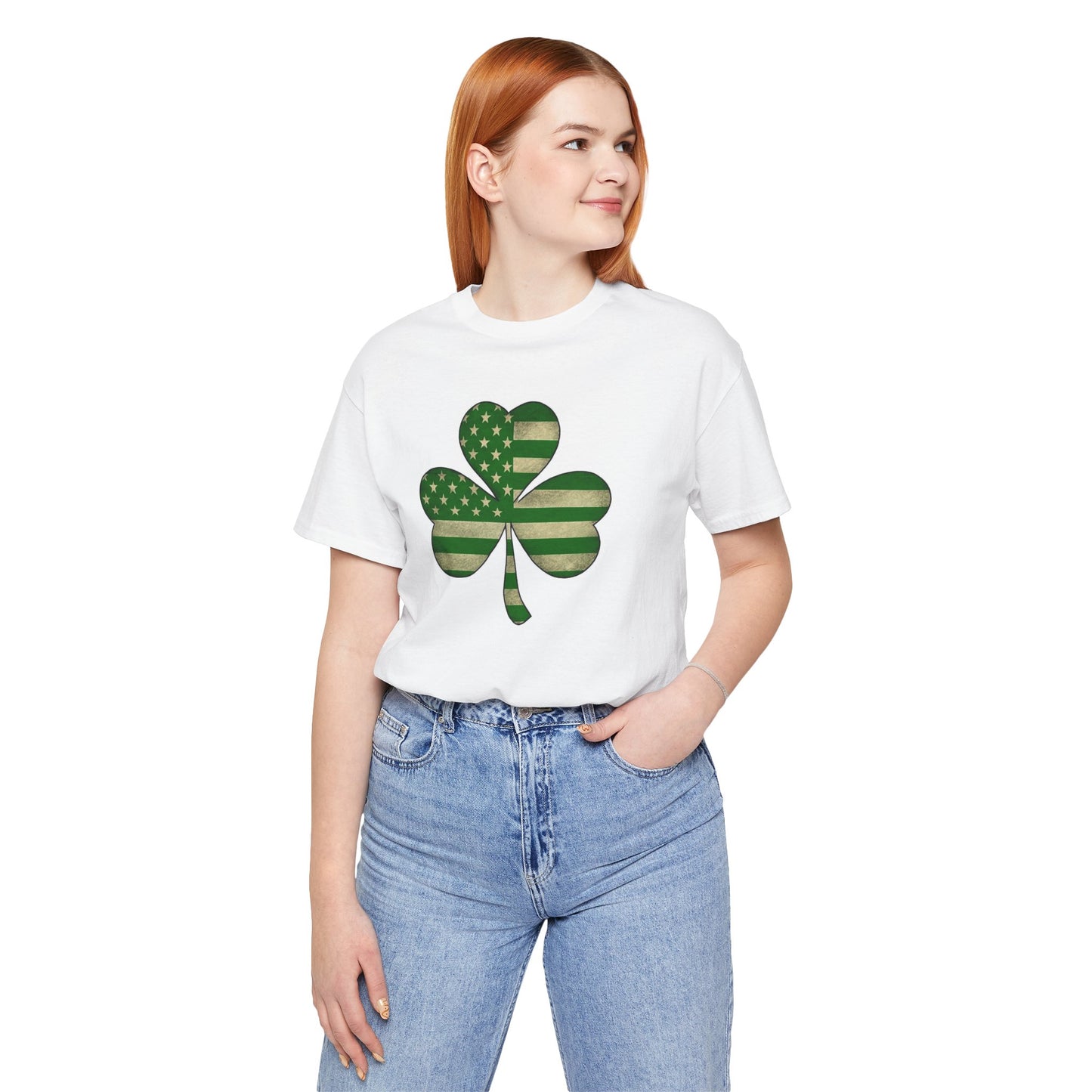 Patriotic Shamrock St. Patrick's Day Irish Pride T-Shirt