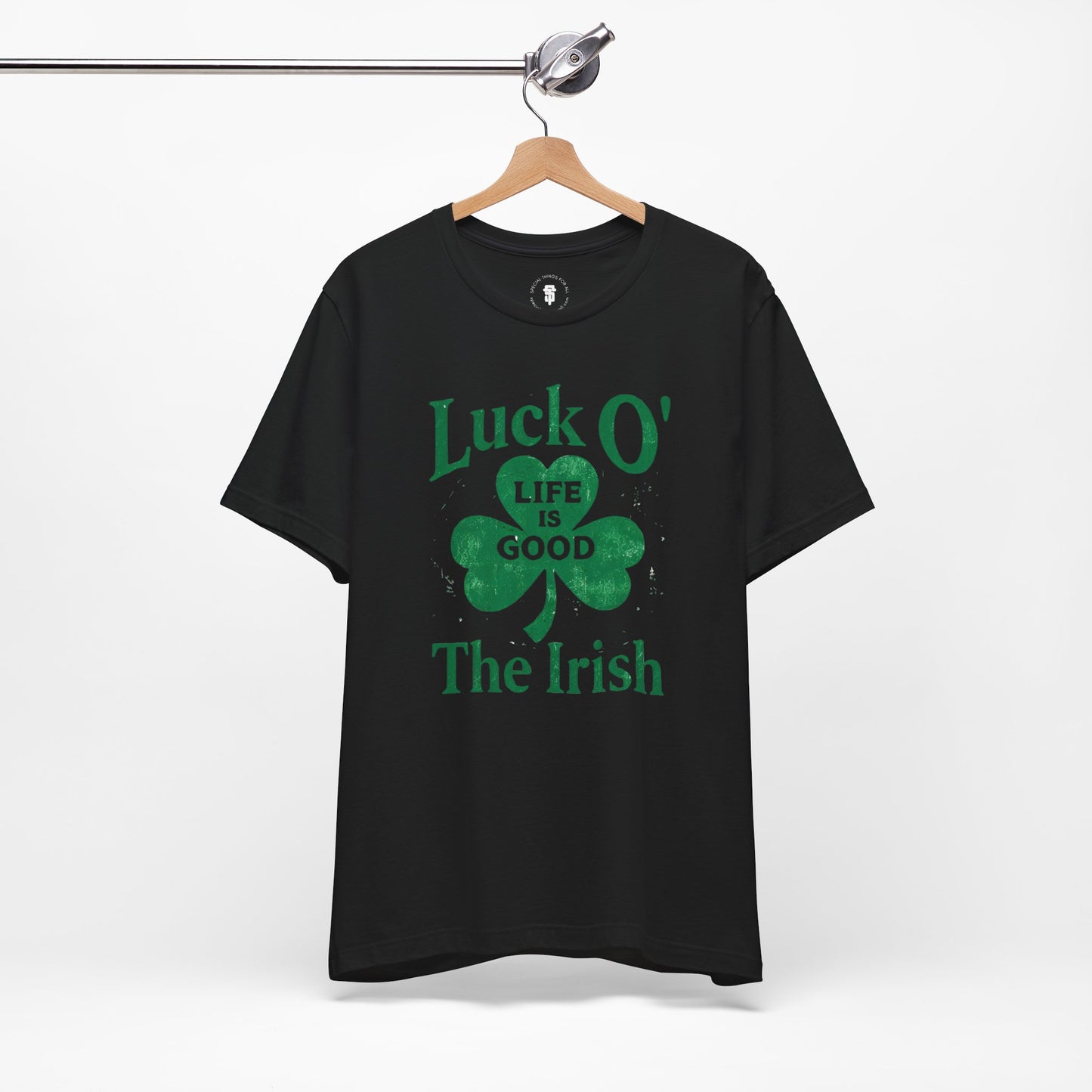 Luck O' The Irish Shamrock St. Patrick's Day T-Shirt