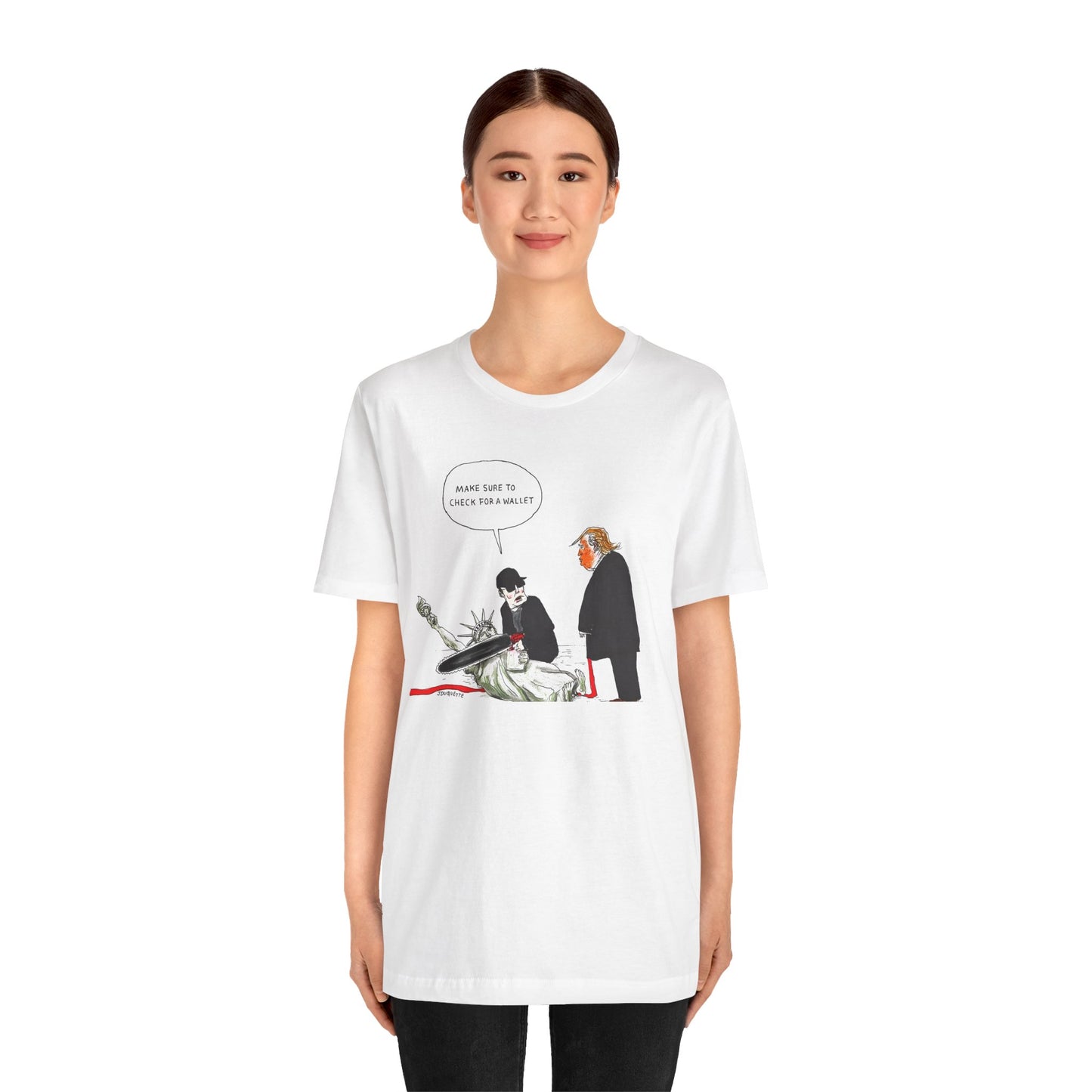 Anti-Donald Trump Elon Musk Political Humor T-Shirt