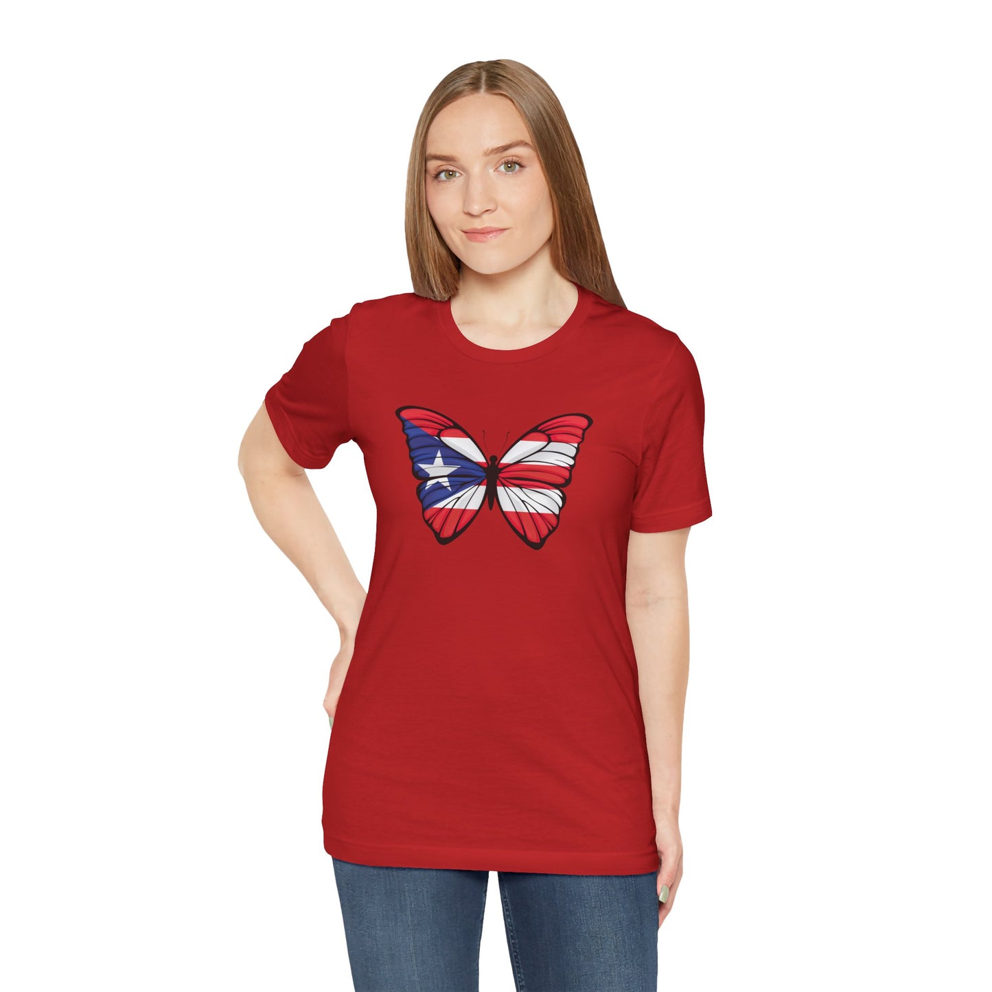 Puerto Rico Butterfly Boricua T-shirt