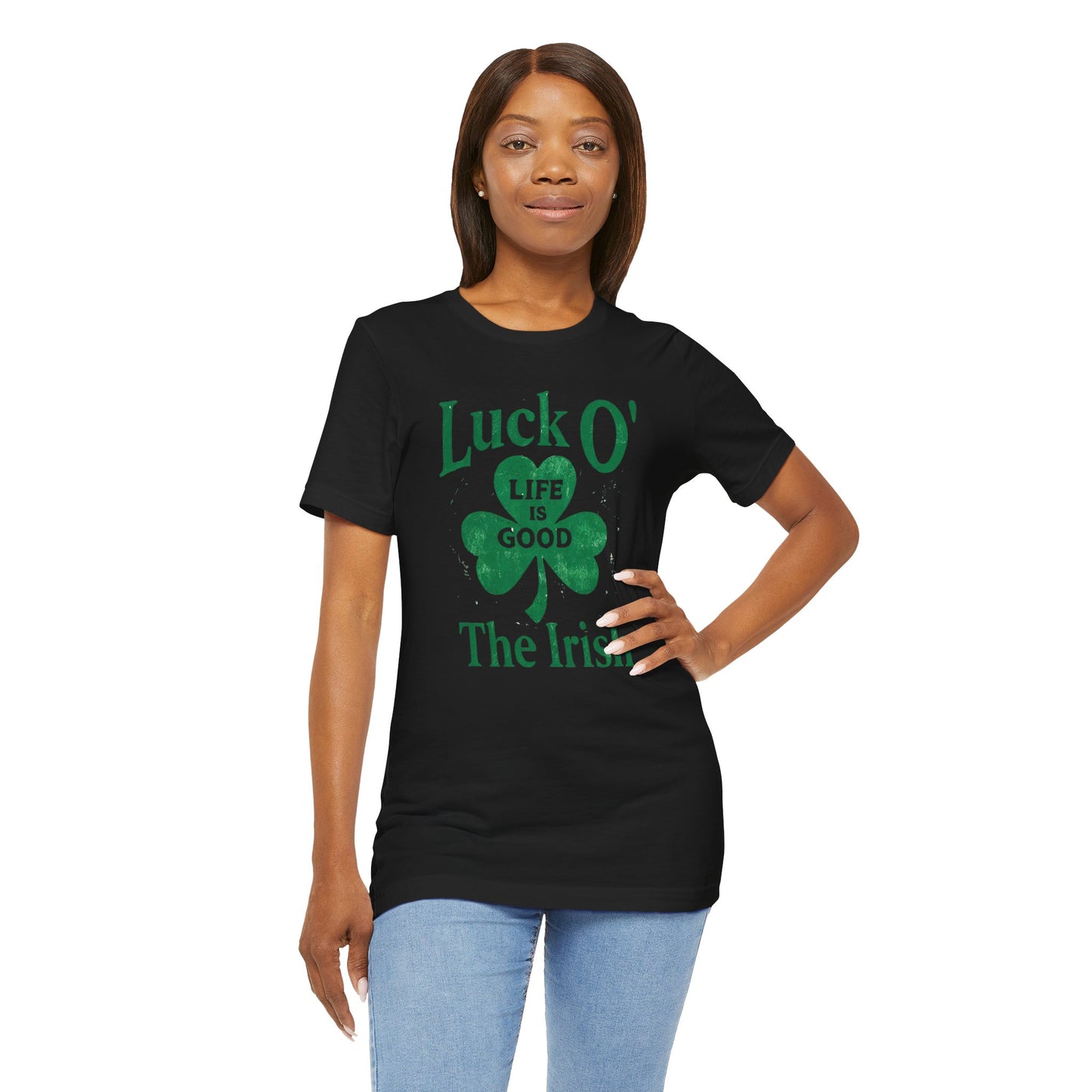 Luck O' The Irish Shamrock St. Patrick's Day T-Shirt