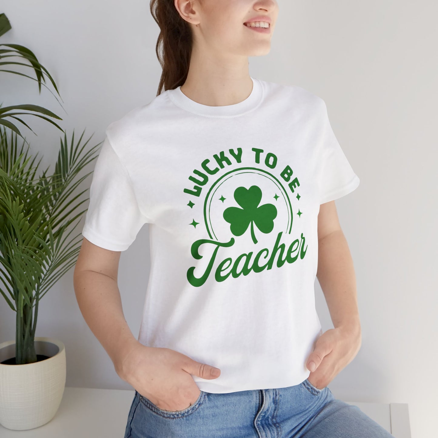 Lucy To Be A Teacher St. Patrick's Day Shamrock T-Shirt