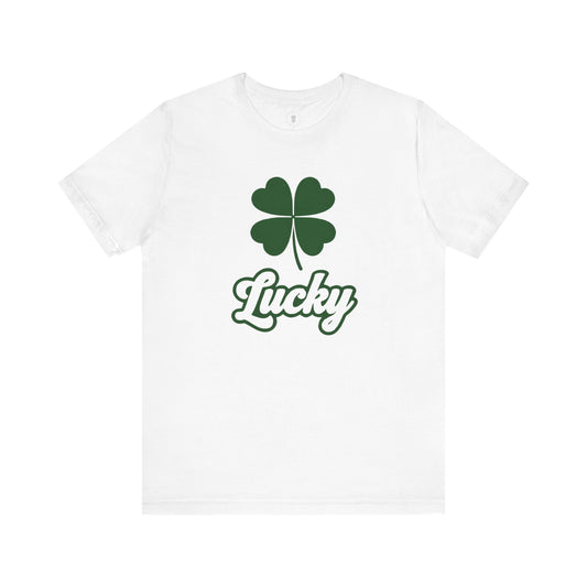 Lucky Four-Leaf Clover St. Patrick's Day T-Shirt