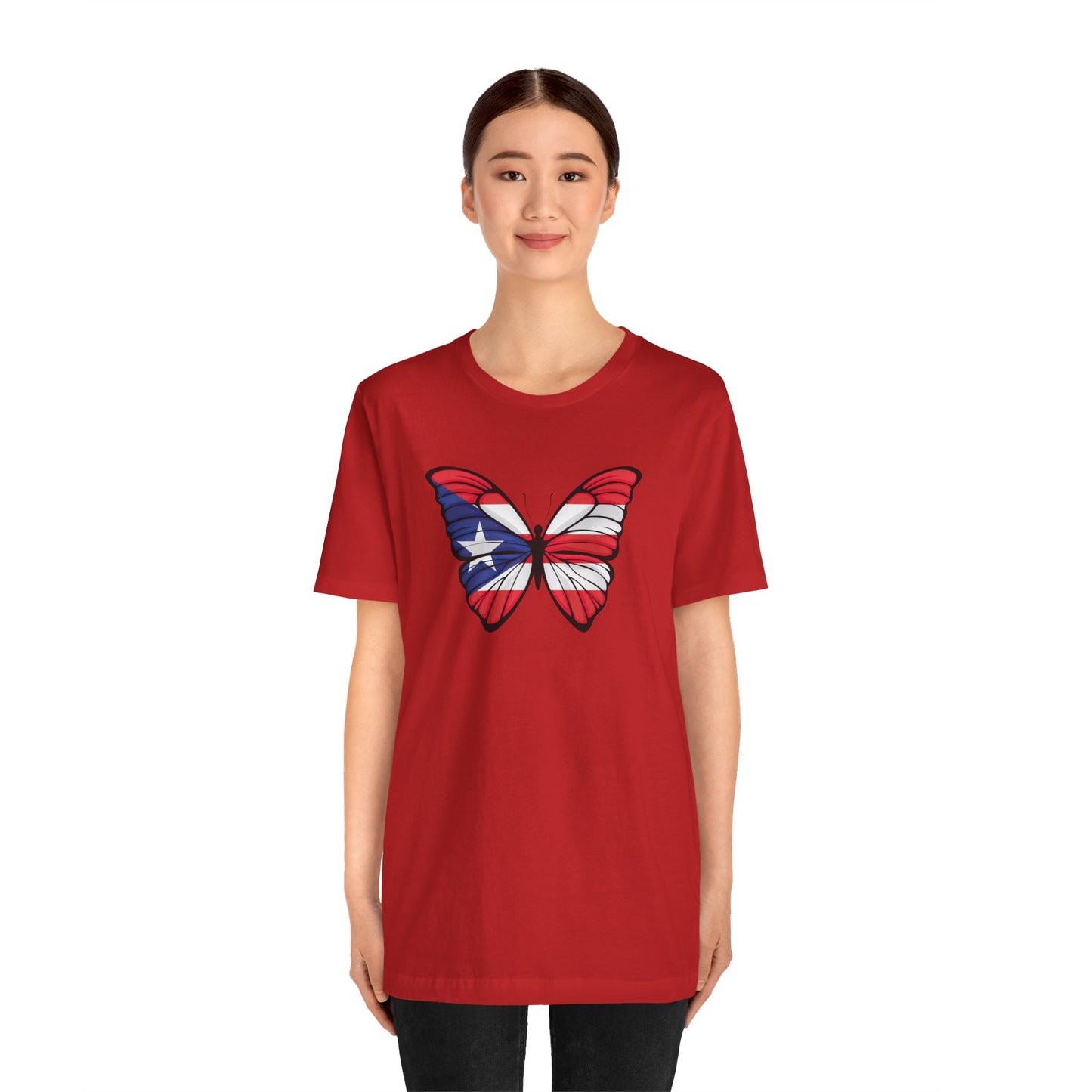 Puerto Rico Butterfly Boricua T-shirt