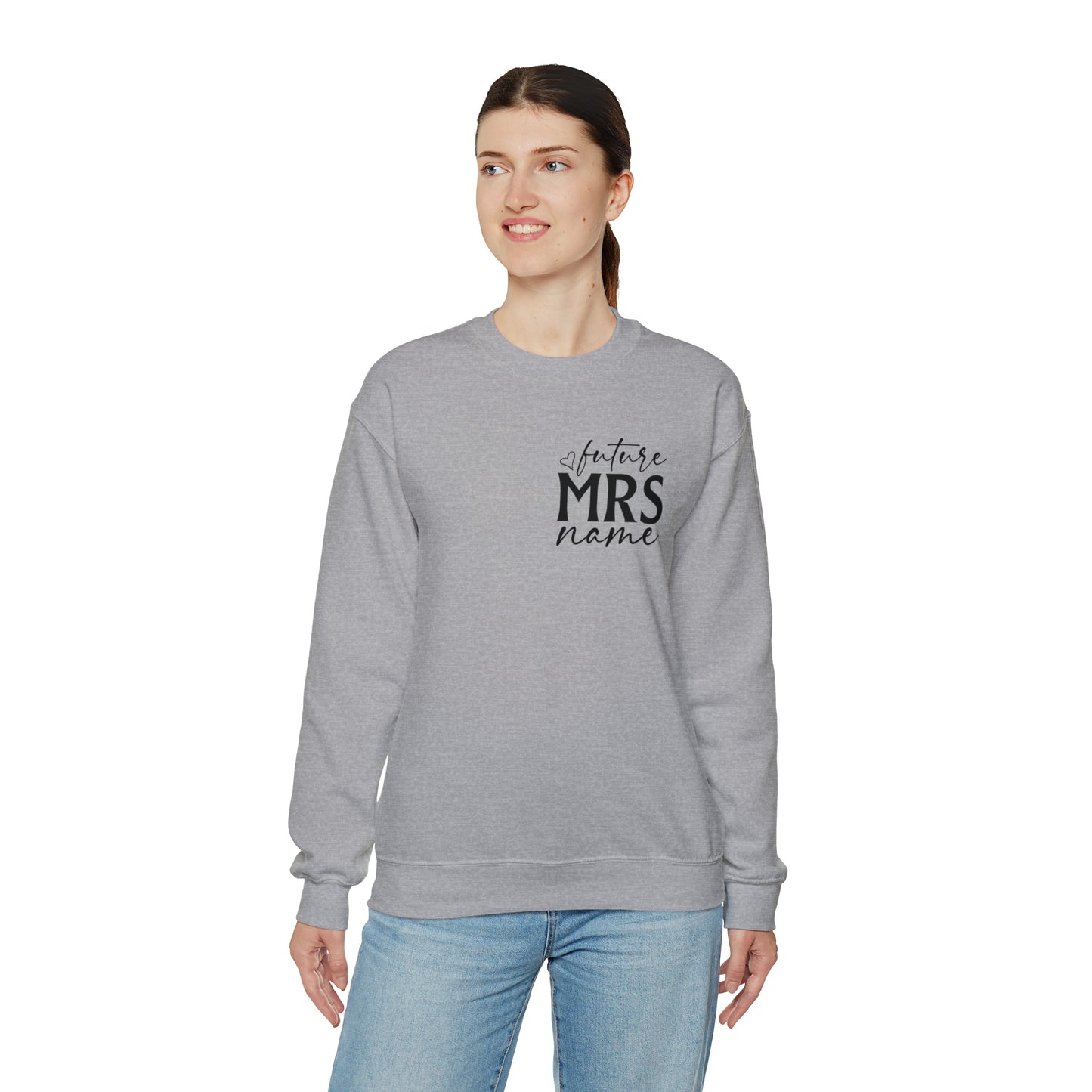 Future Mrs Heavy Blend Crewneck Sweatshirt