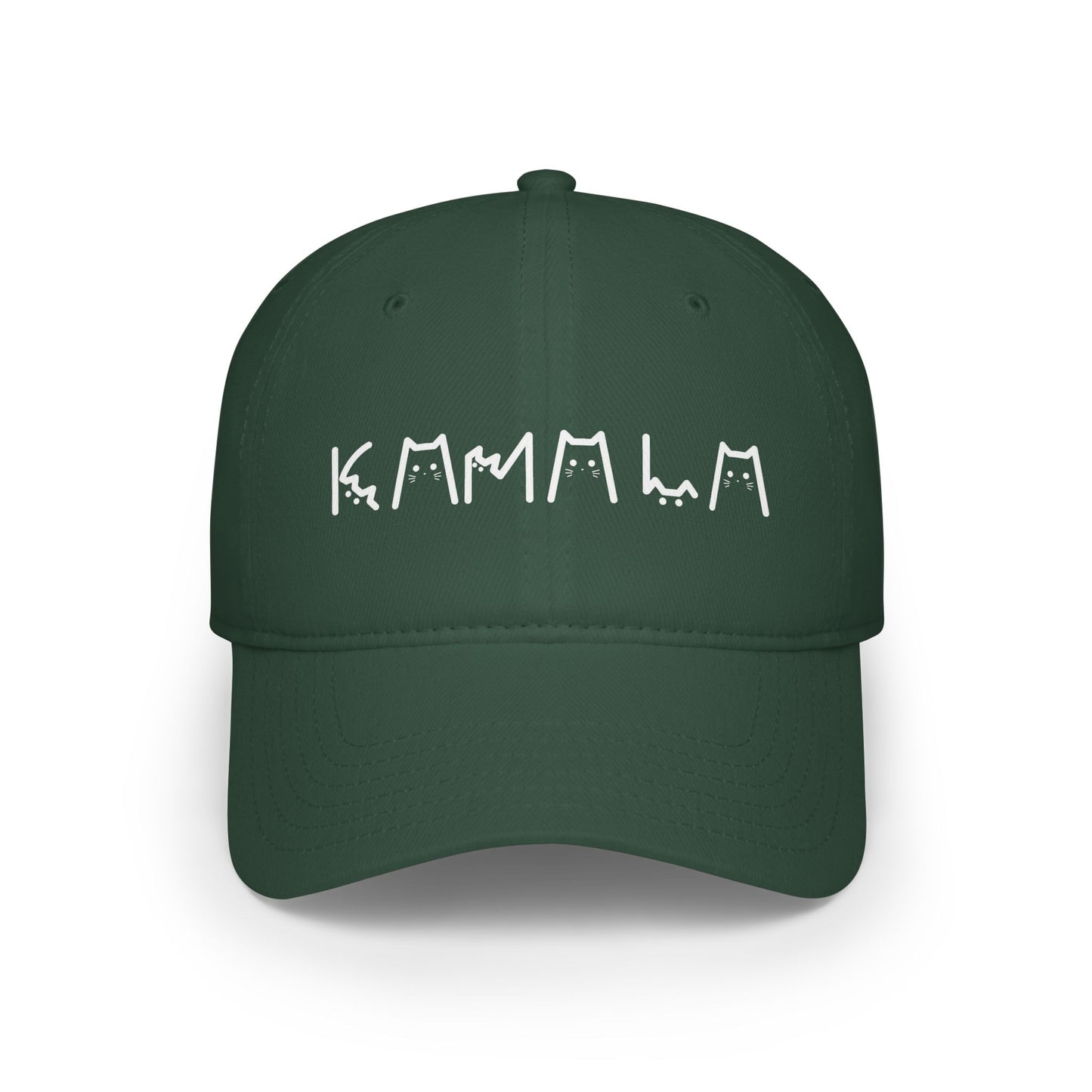 Kamala Harris Cat Distressed Hat