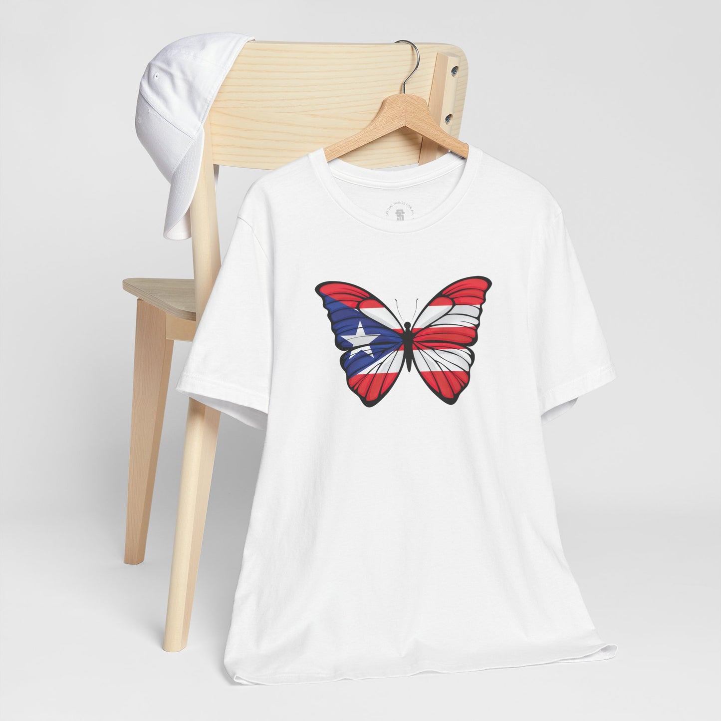 Puerto Rico Butterfly Boricua T-shirt