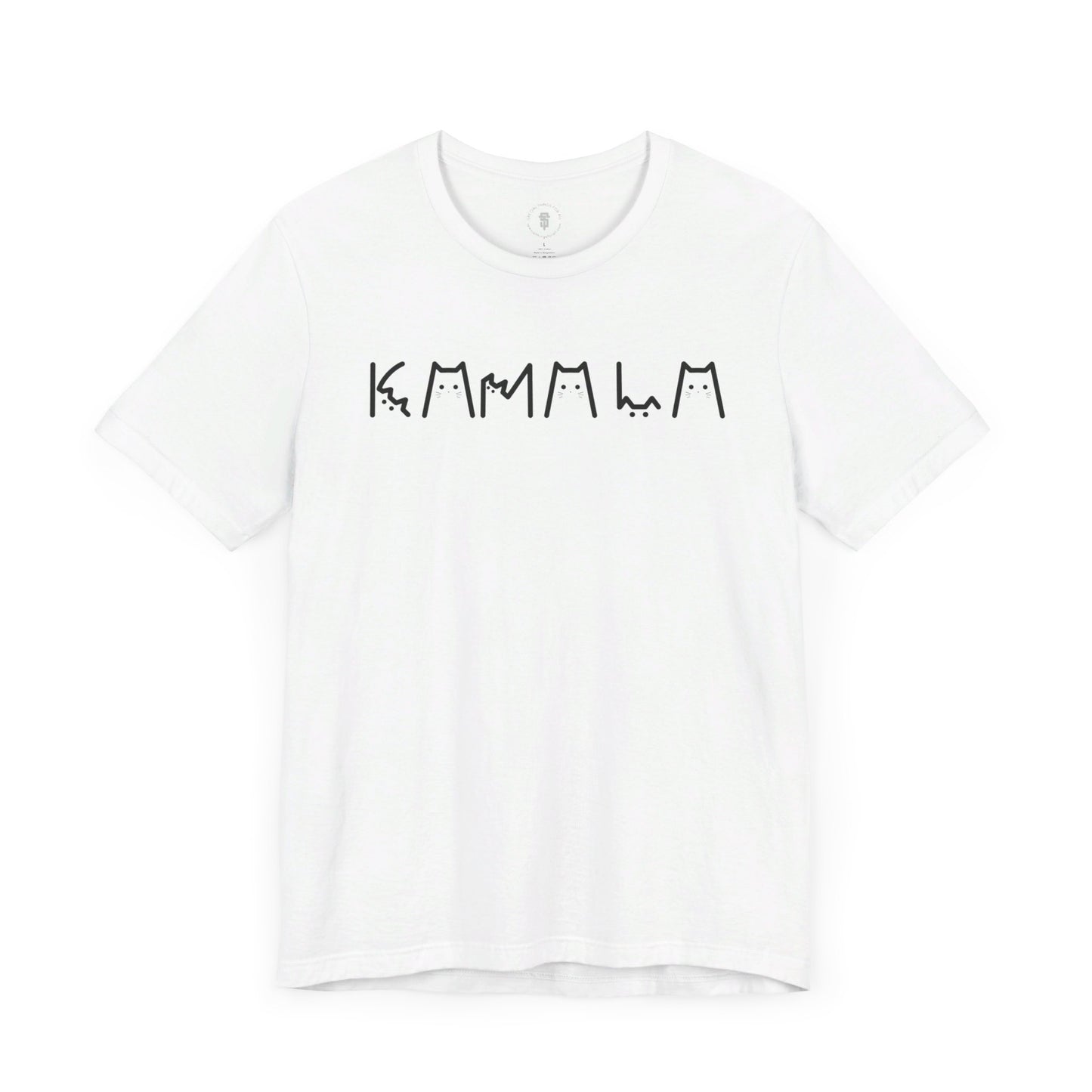 Kamala Harris Cat Text TShirt