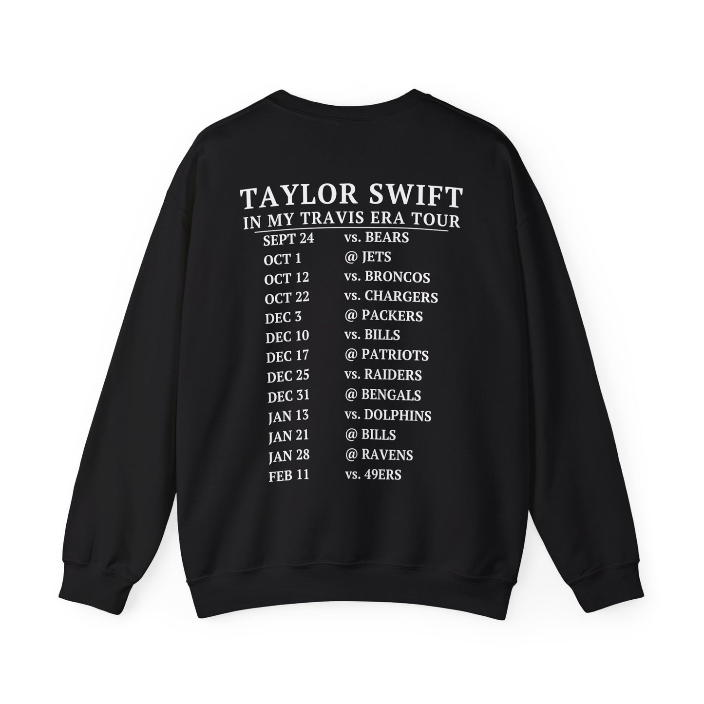 Go Taylor's Boyfriend! In My Travis Era Tour Sweatshirt