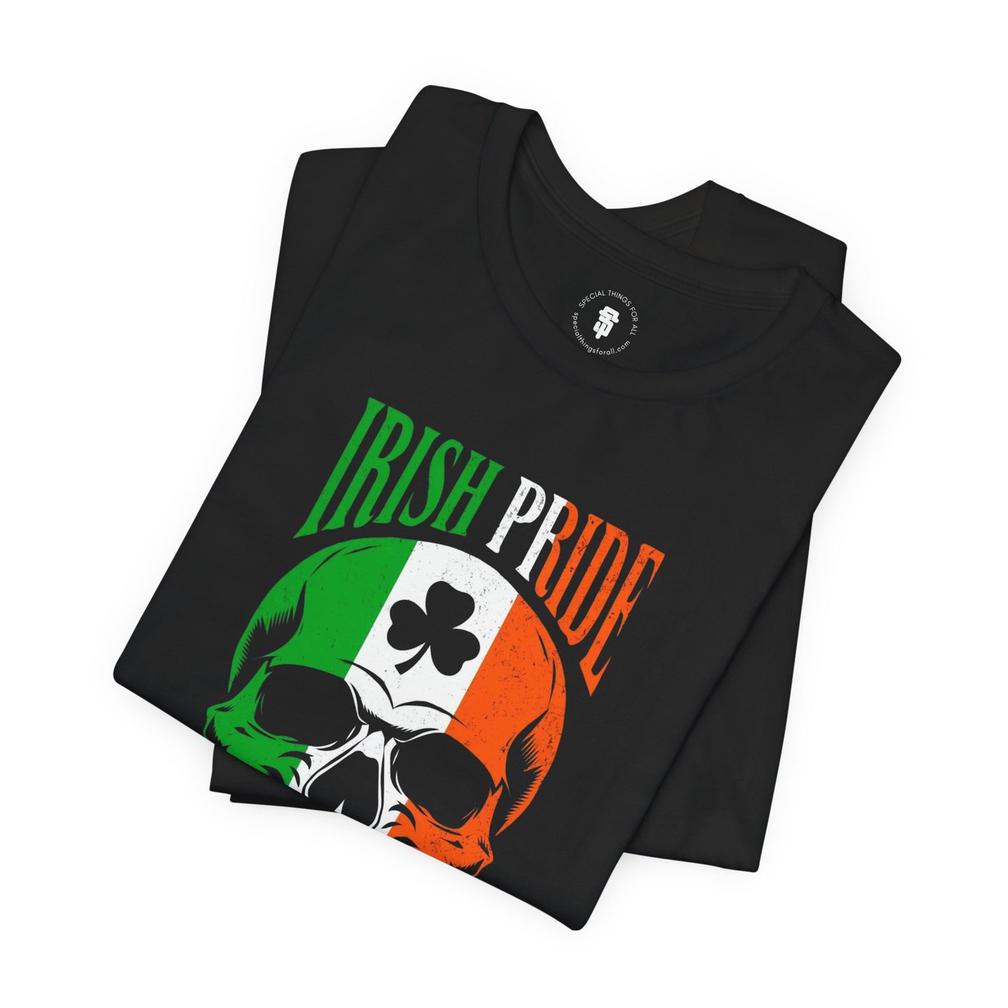 Irish Pride Skull St. Patrick's Day T-Shirt