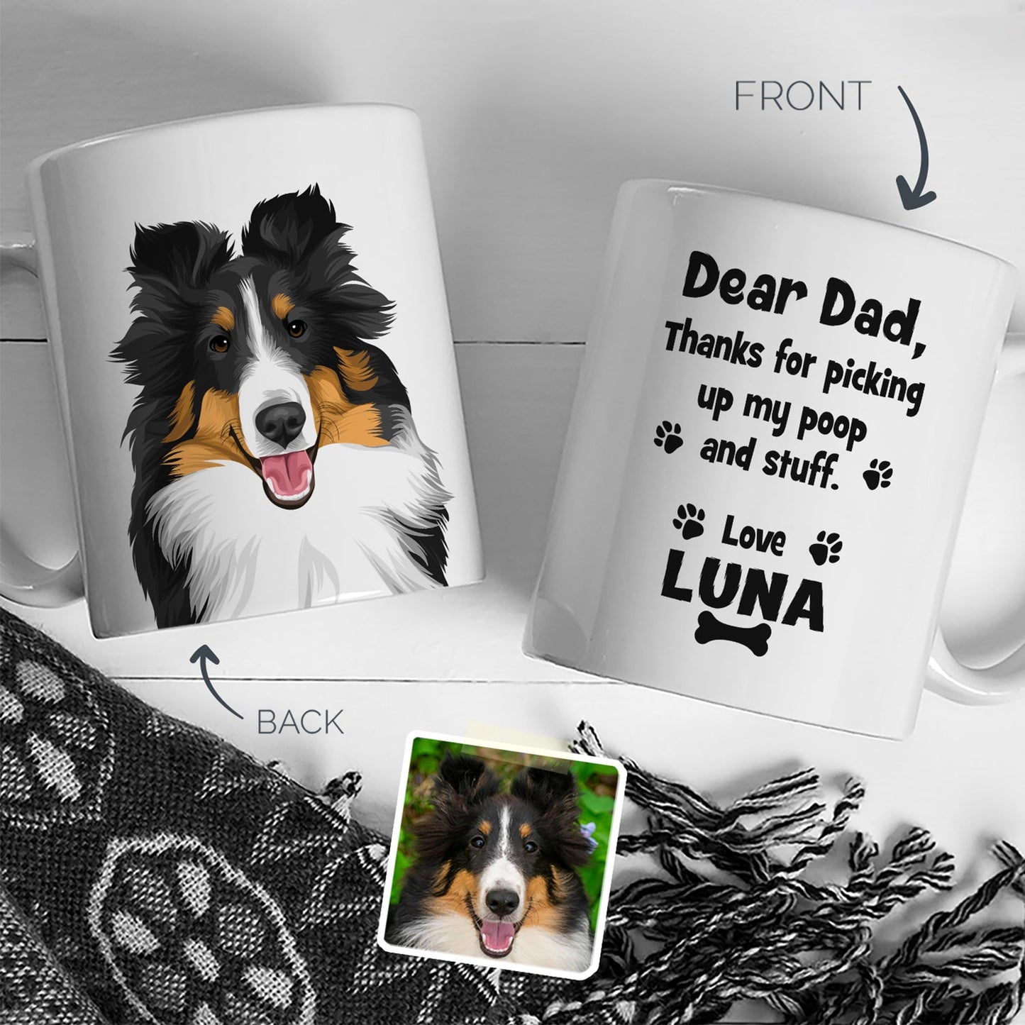 Personalized Dog Mug