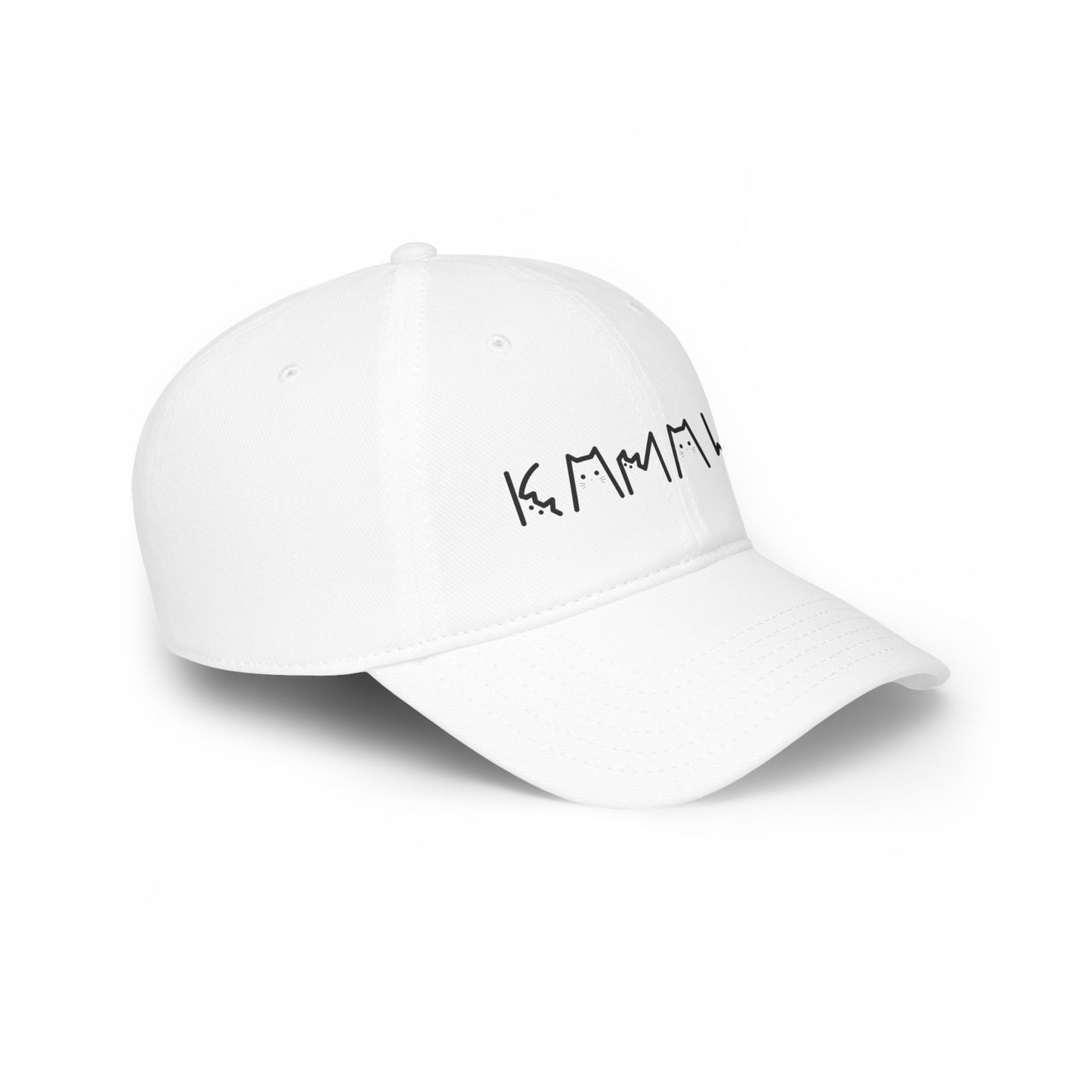 Kamala Harris Cat Distressed Hat