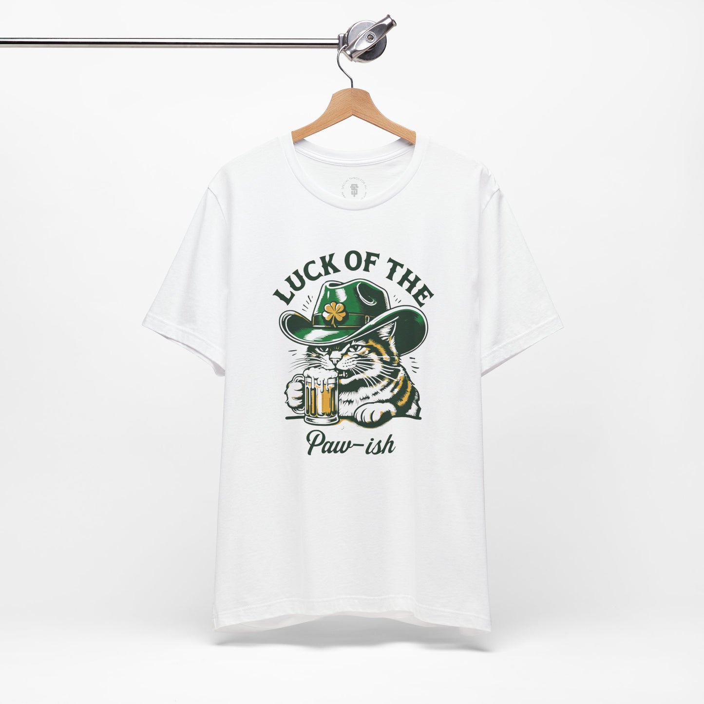 Luck of the Paw-ish Funny St. Patrick's Day T-Shirt