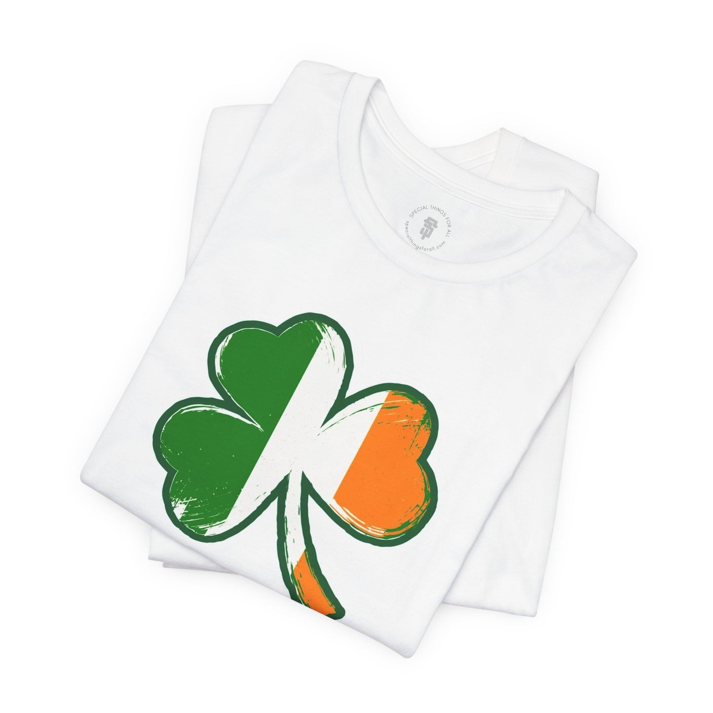 St. Patrick's Day Irish Pride Shamrock Flag T-Shirt, Ireland Pride T-Shirt