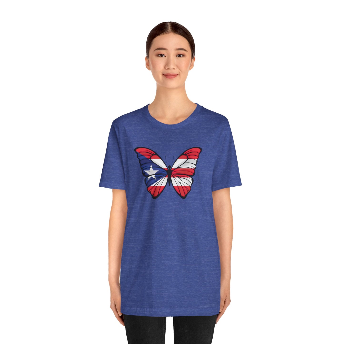 Puerto Rico Butterfly Boricua T-shirt