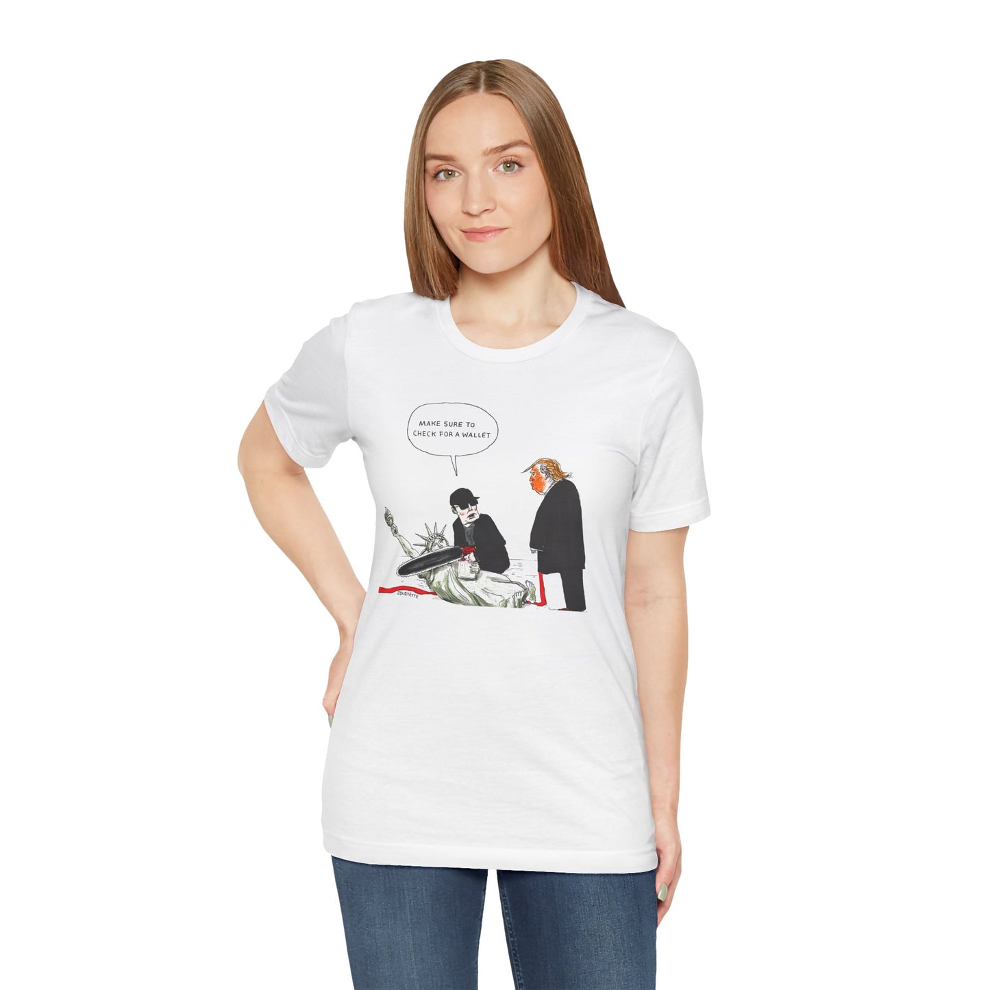 Anti-Donald Trump Elon Musk Political Humor T-Shirt