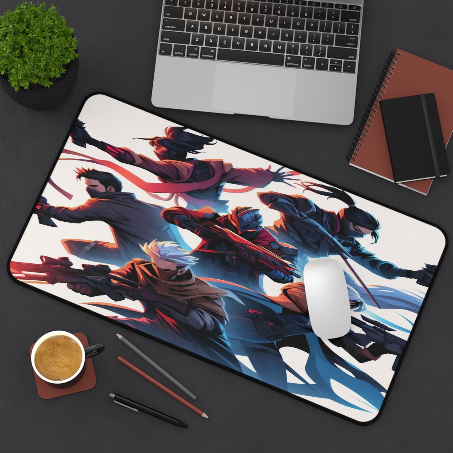 Valorant Style Anime Gaming Desk Mat Mouse pad