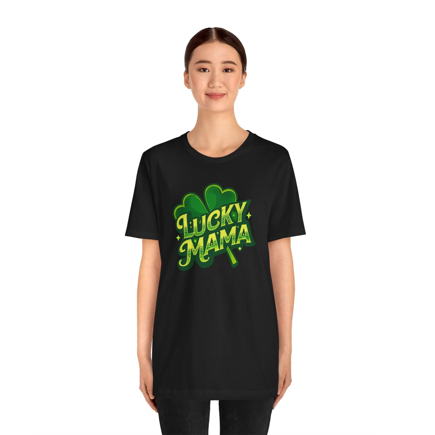 Lucky Mama St. Patrick's Day Shamrock T-Shirt