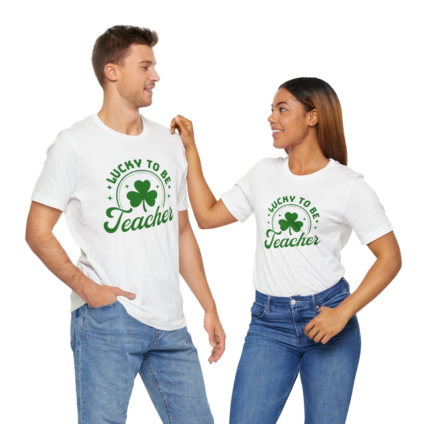 Lucy To Be A Teacher St. Patrick's Day Shamrock T-Shirt