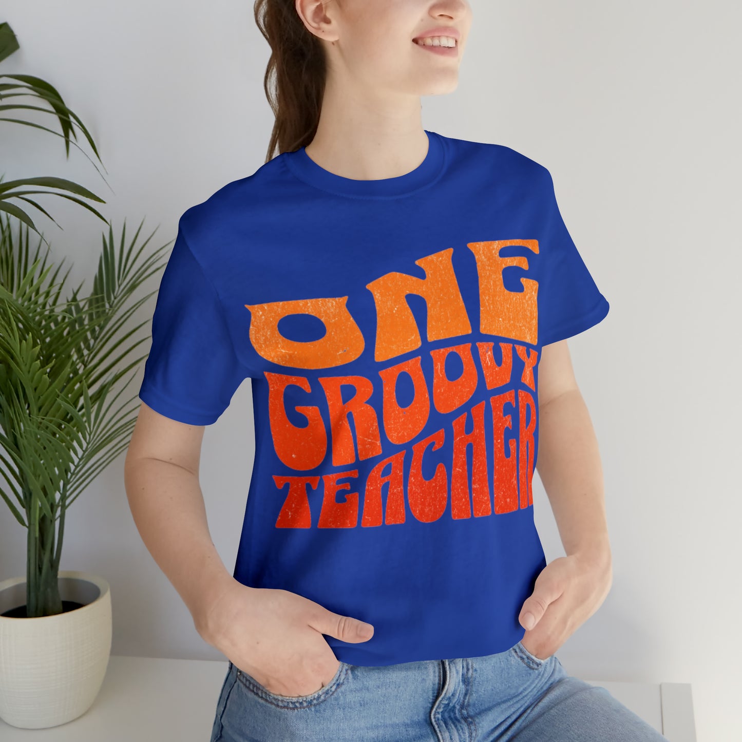 One Groovy Teacher T-Shirt