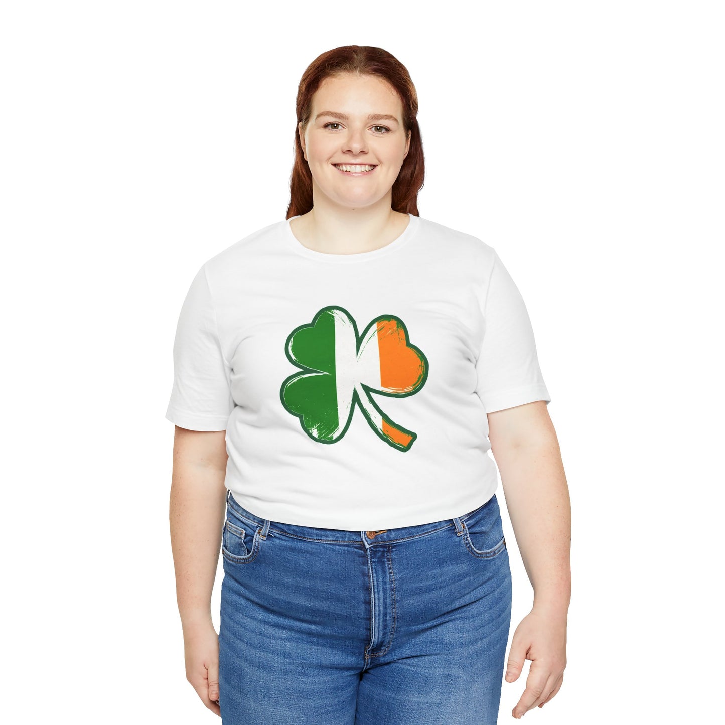 St. Patrick's Day Irish Pride Shamrock Flag T-Shirt, Ireland Pride T-Shirt