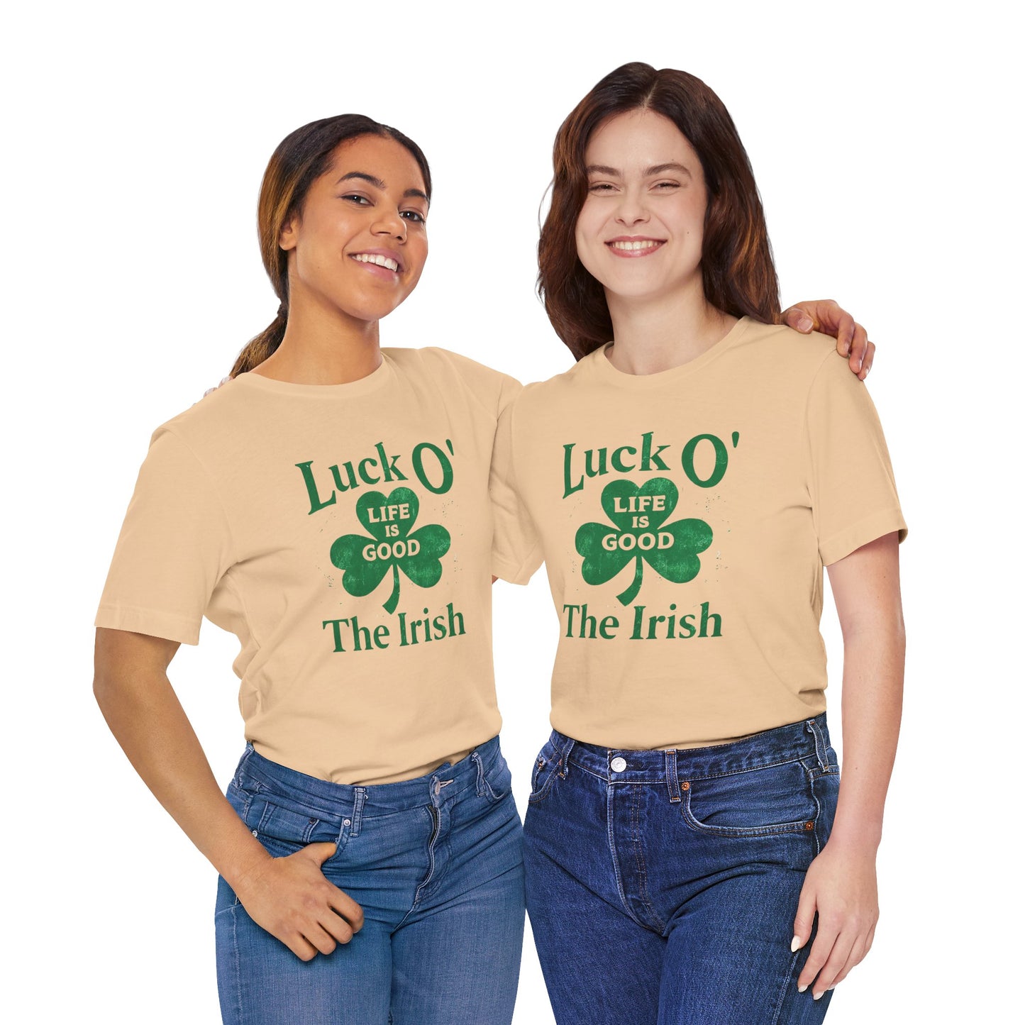 Luck O' The Irish Shamrock St. Patrick's Day T-Shirt