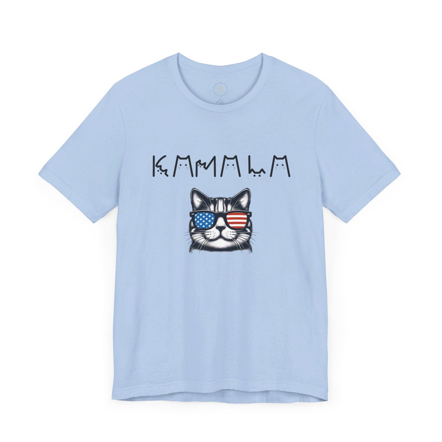 Kamala Harris Patriotic Cat T-Shirt