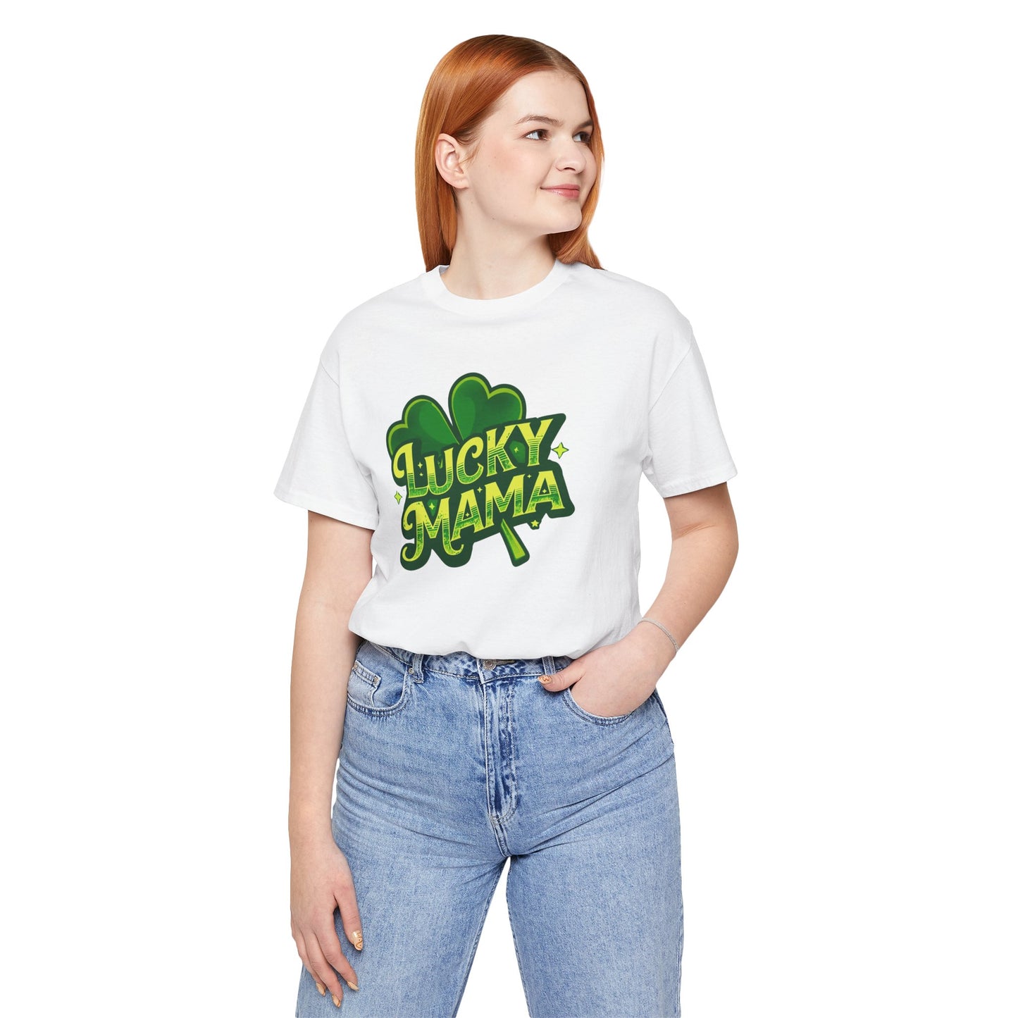 Lucky Mama St. Patrick's Day Shamrock T-Shirt