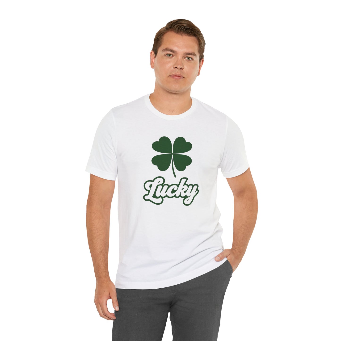 Lucky Four-Leaf Clover St. Patrick's Day T-Shirt