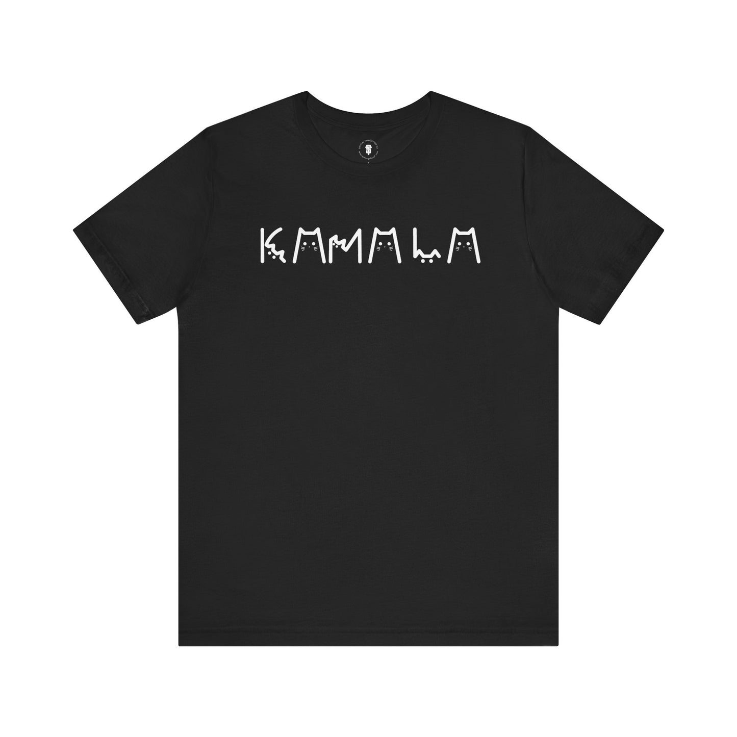 Kamala Harris Cat Text TShirt